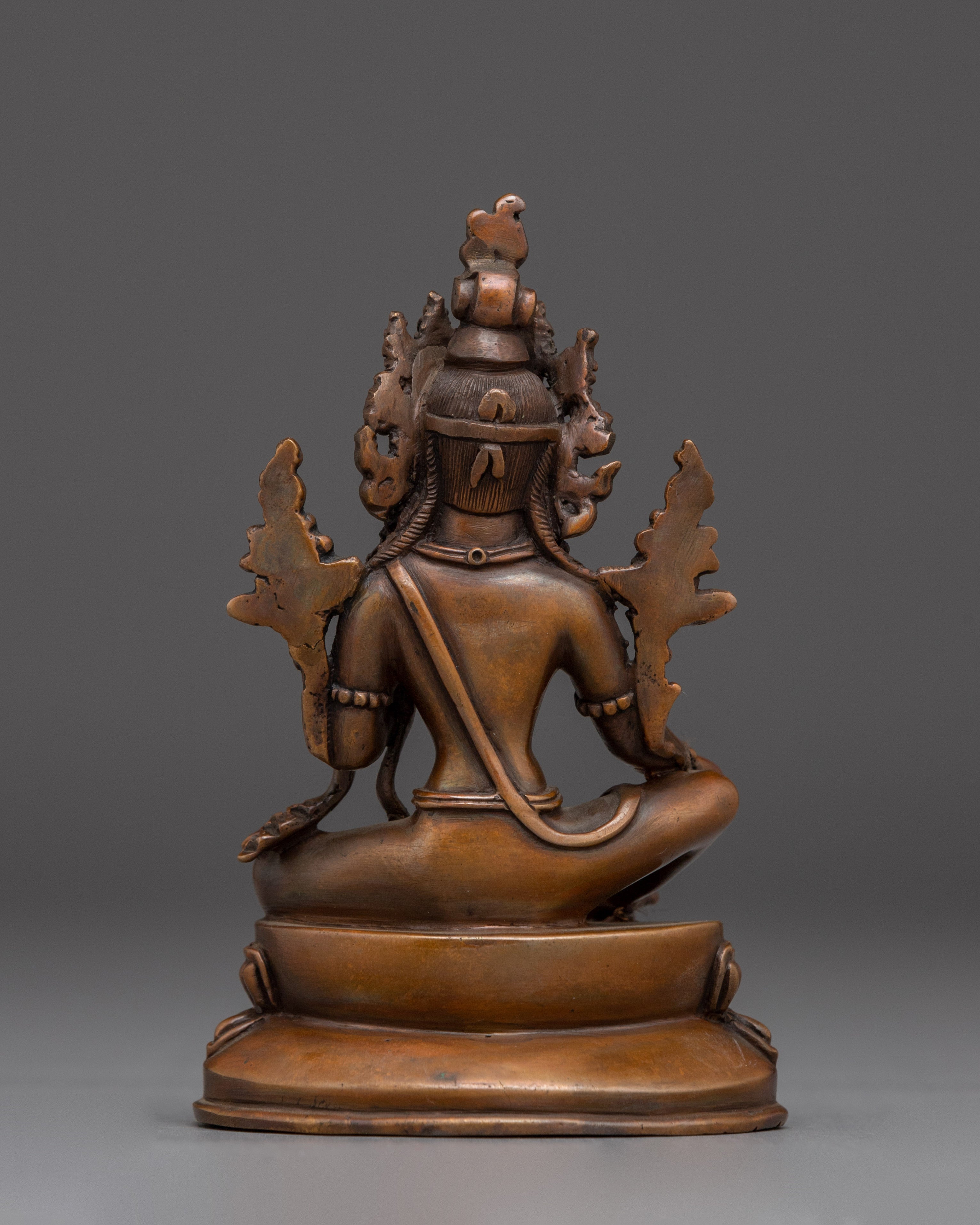 Handmade Nepalese Artwork of Green Tara | Goddess of compassion