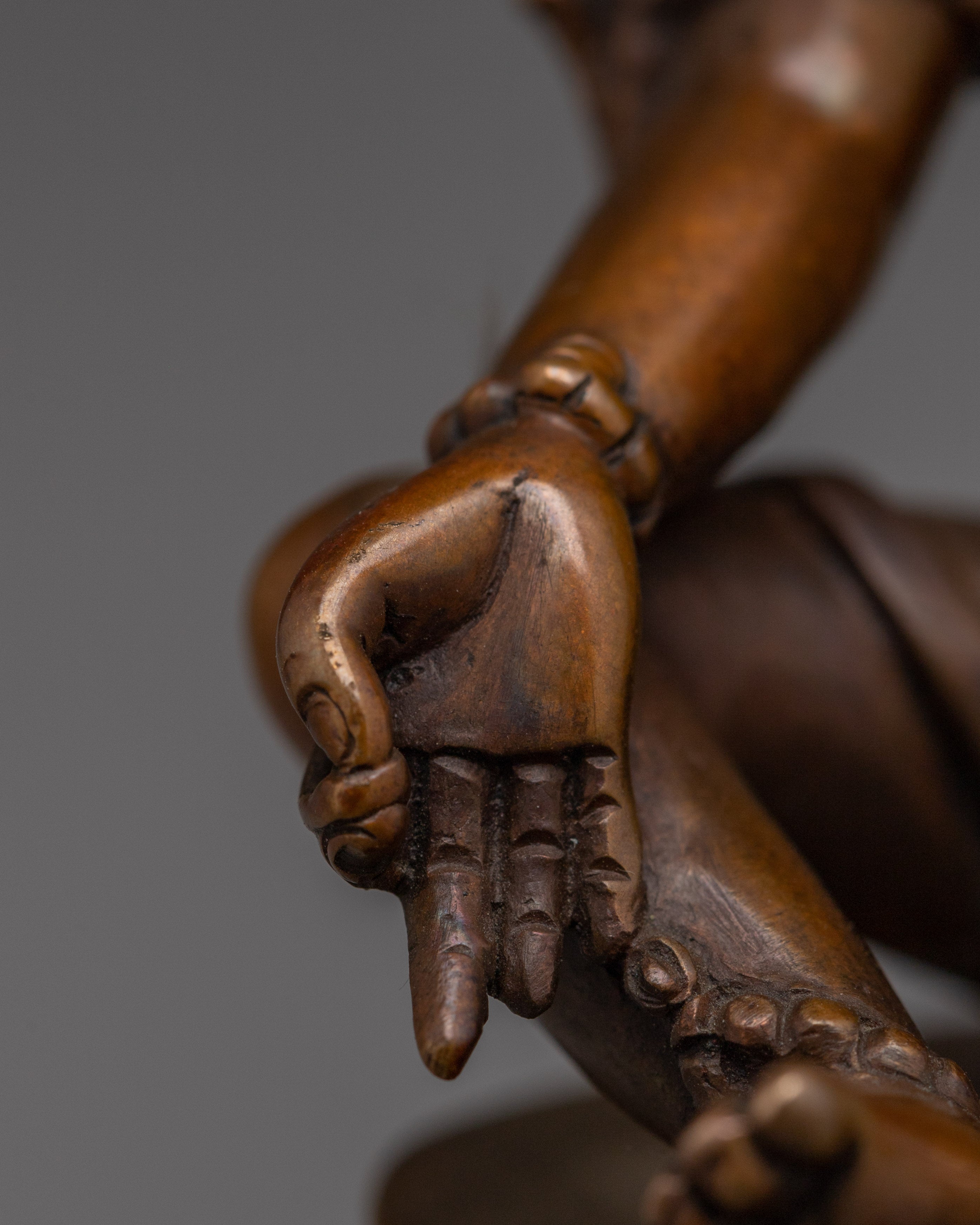 Handmade Nepalese Artwork of Green Tara | Goddess of compassion