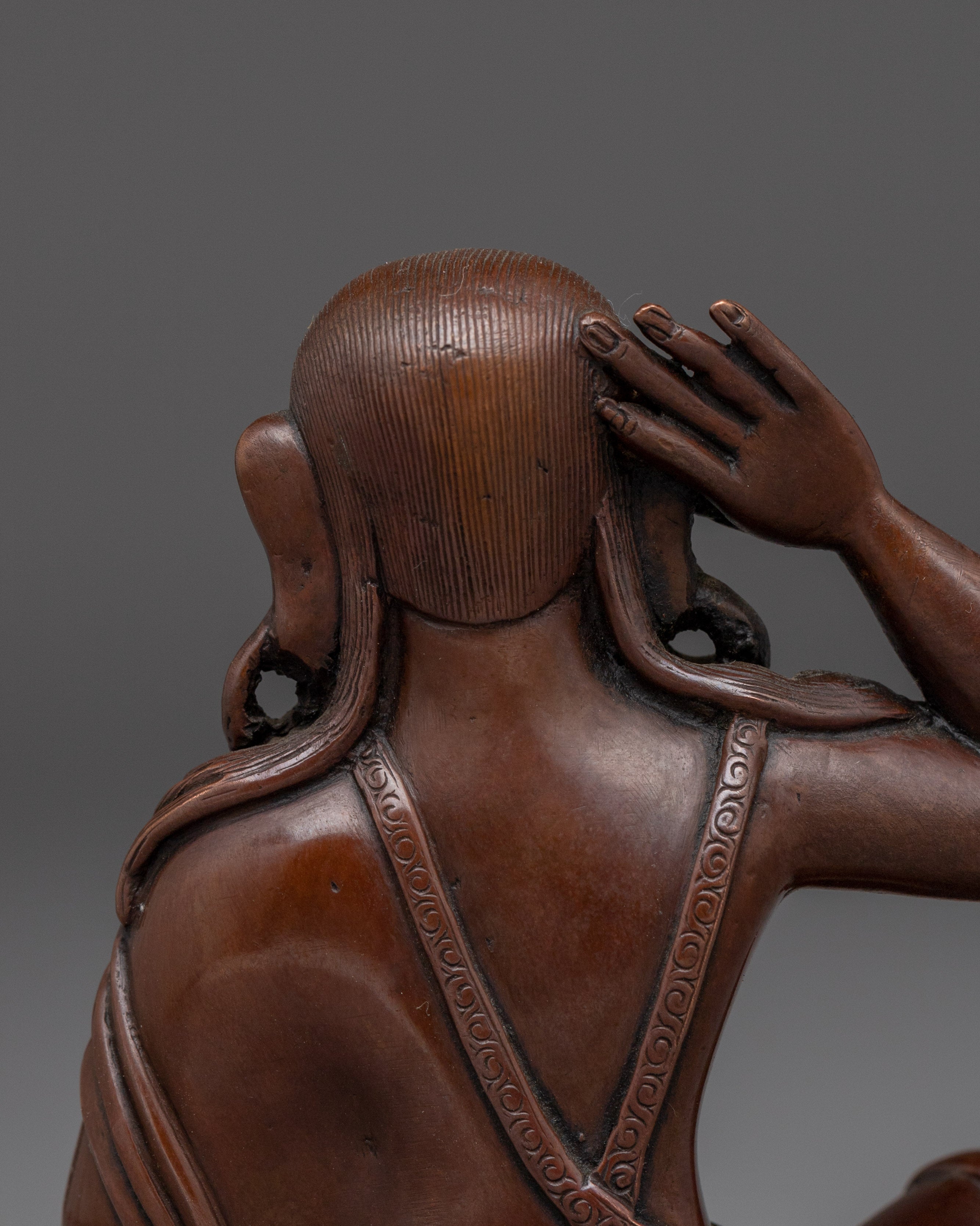 Singing Yogi Milarepa Sculpture | Renowned Tibetan Saint