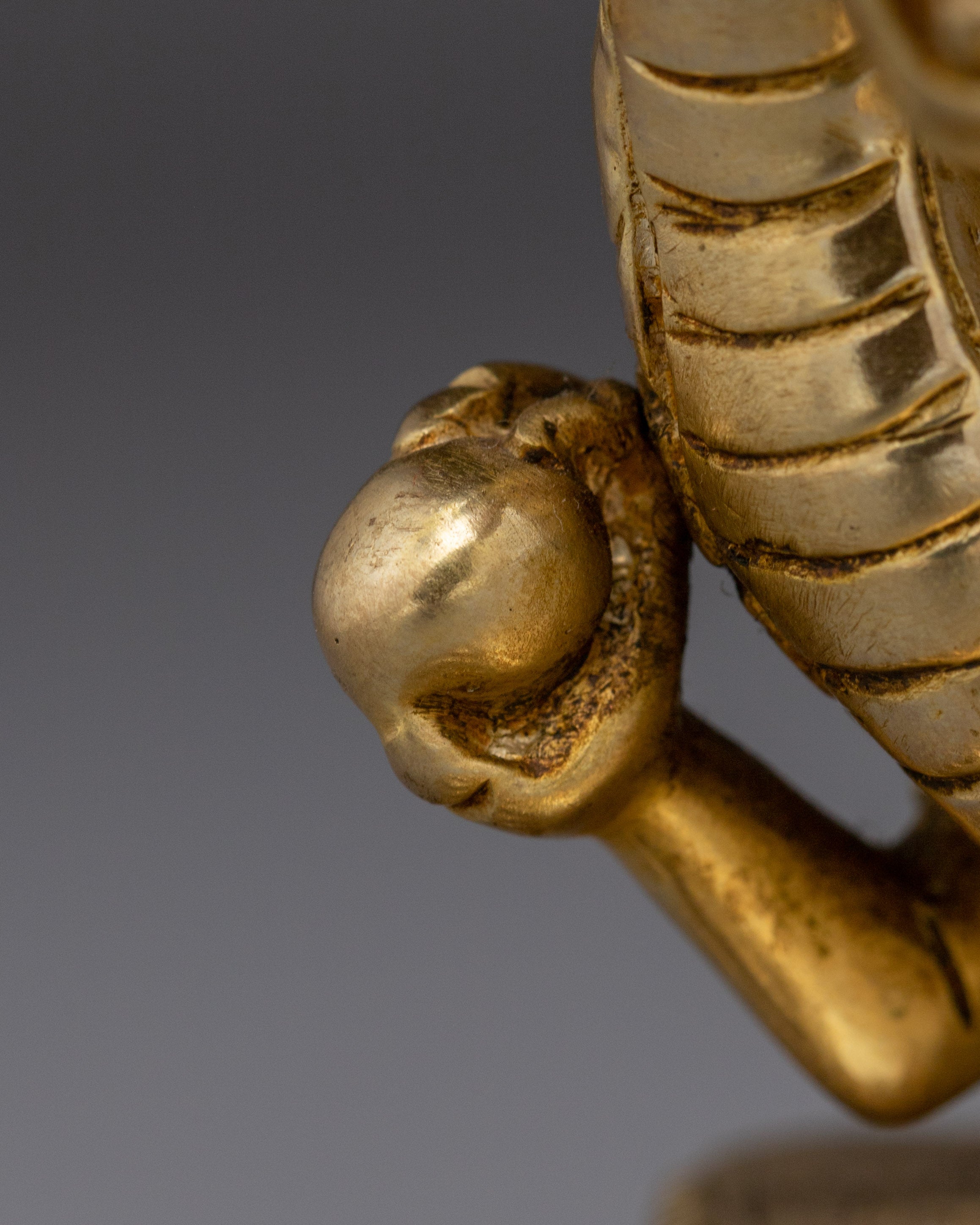 Wealth Offering Statue of White Dzambhala | Spiritual Prosperity Deity