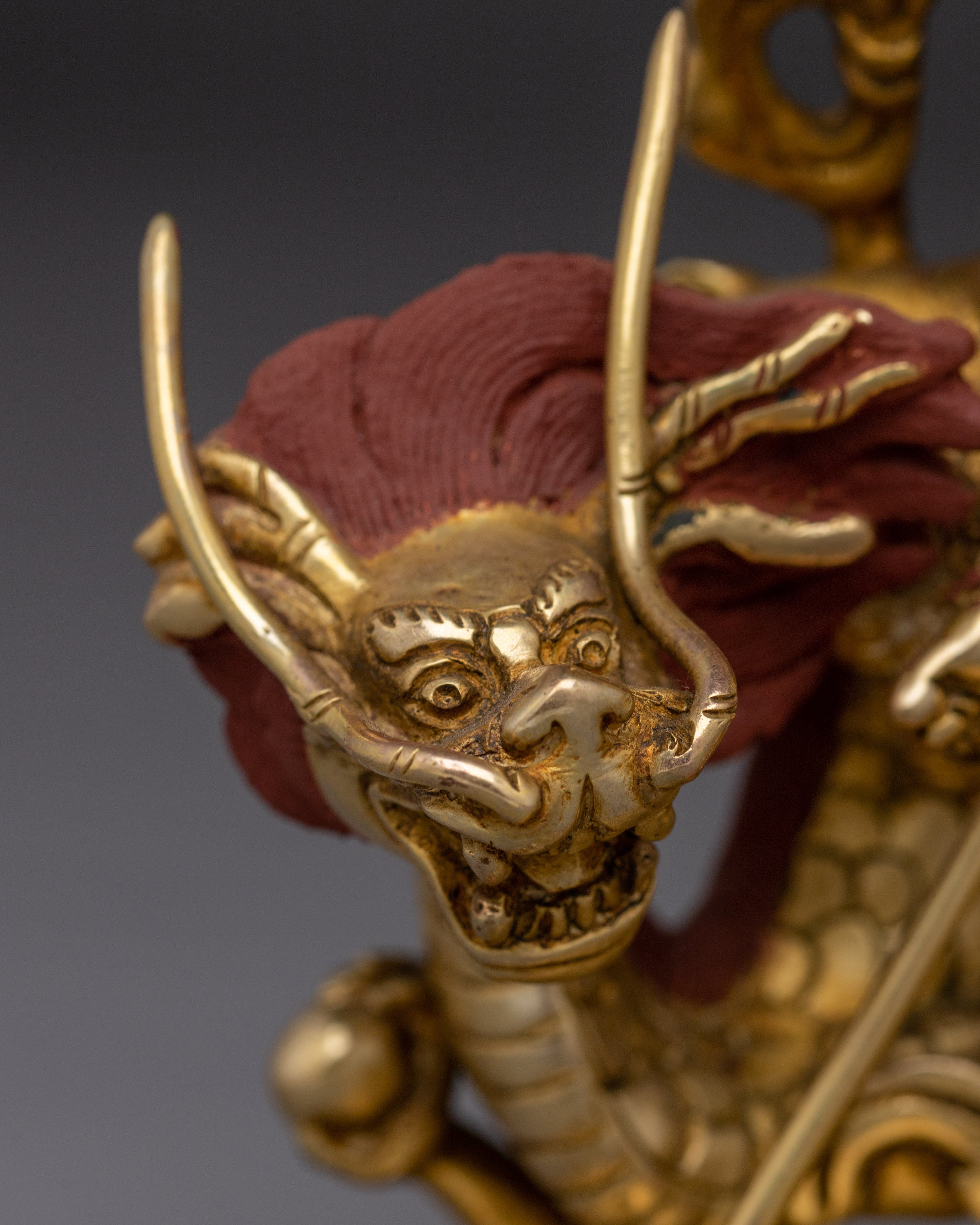 Wealth Offering Statue of White Dzambhala | Spiritual Prosperity Deity