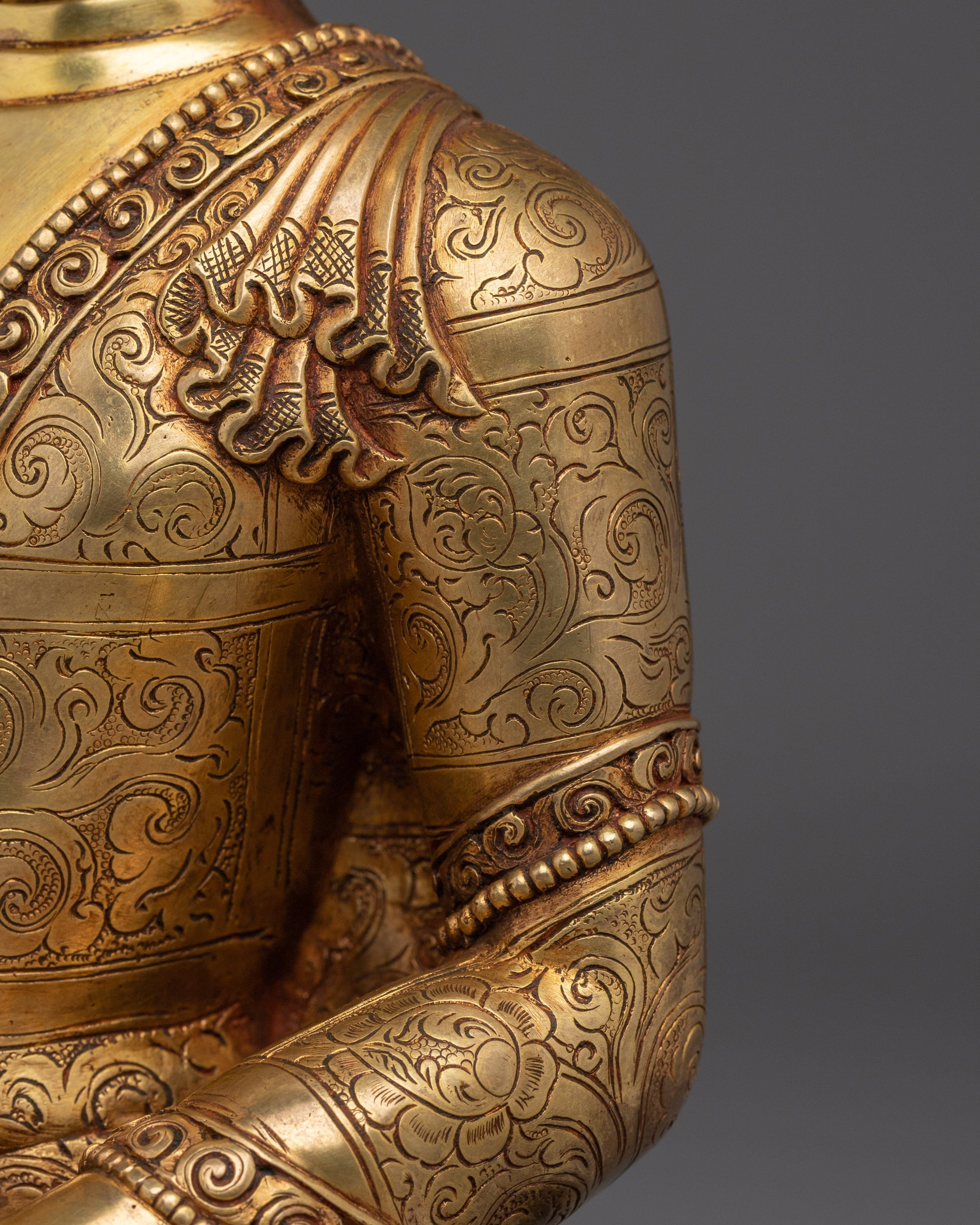 Peaceful Buddha Figurine of Shakyamuni | Historical Buddha