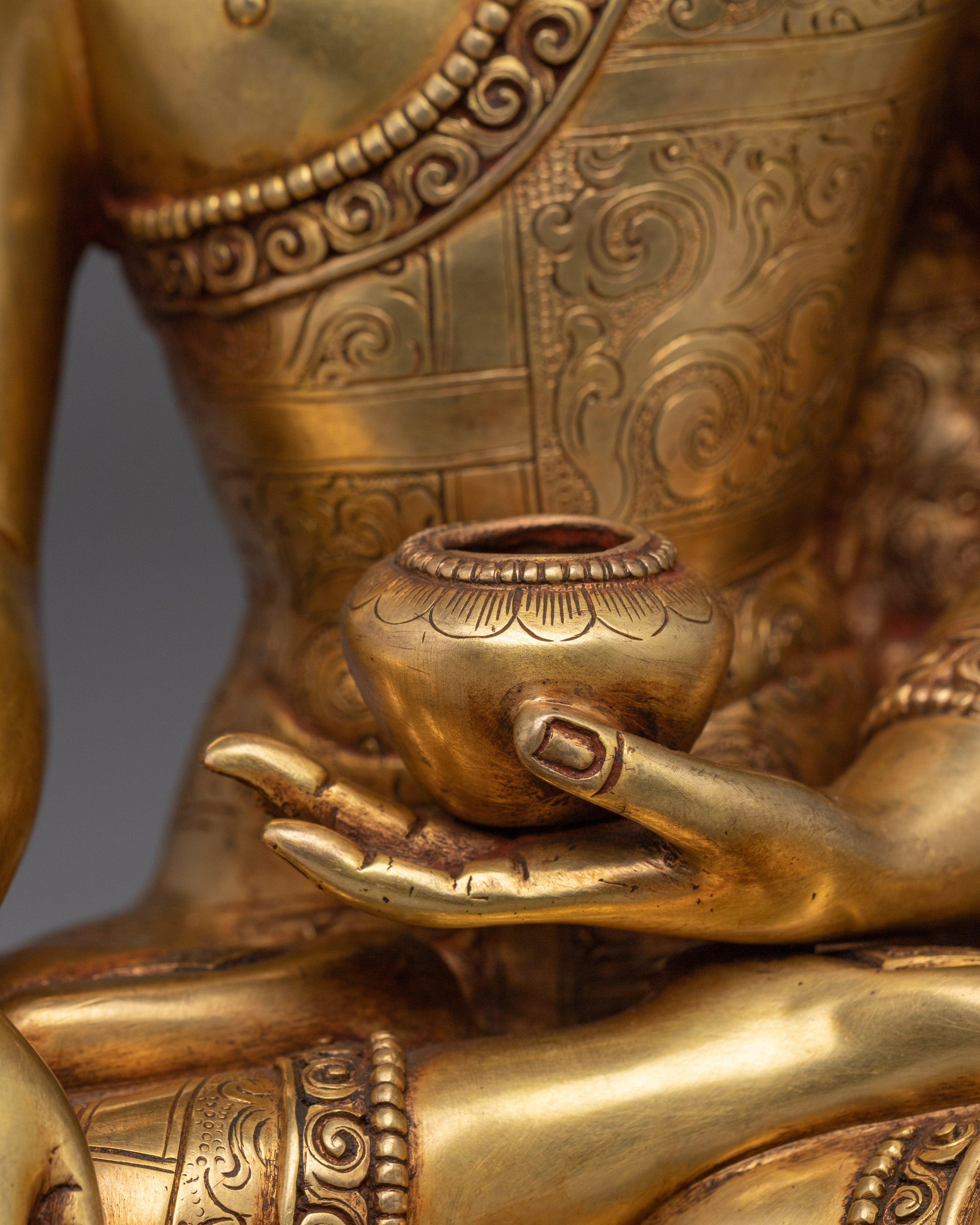 Peaceful Buddha Figurine of Shakyamuni | Historical Buddha