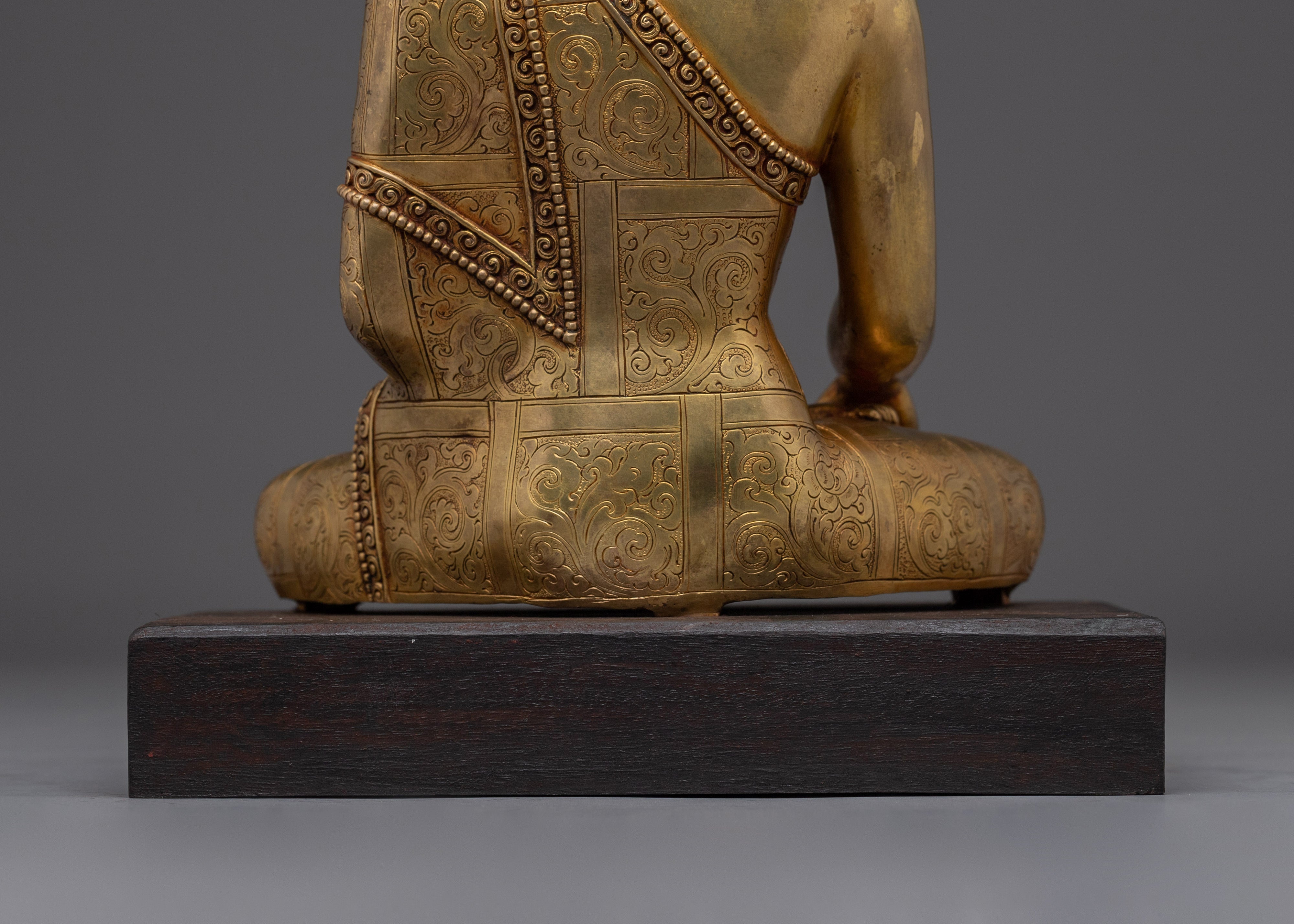 Peaceful Buddha Figurine of Shakyamuni | Historical Buddha
