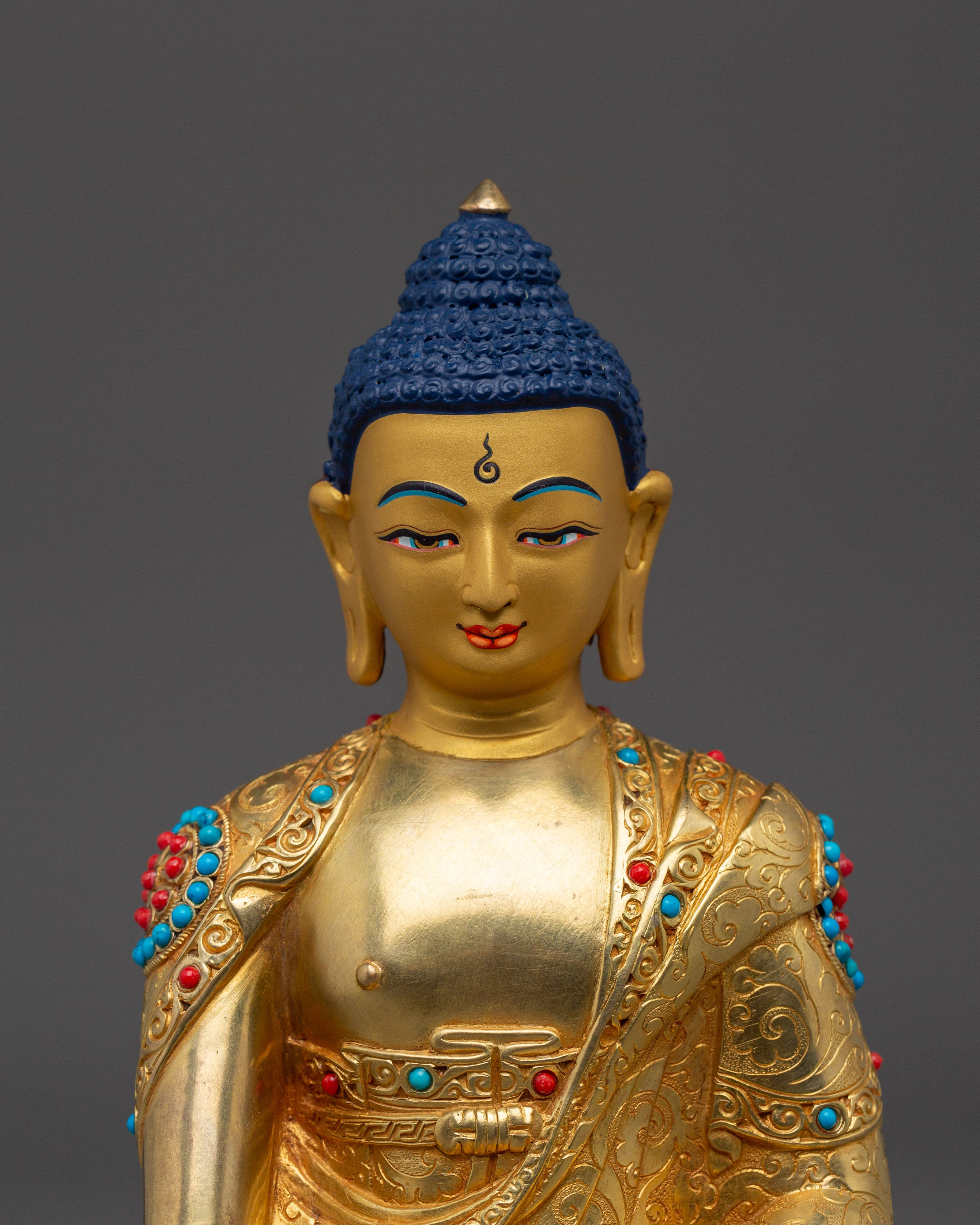 Himalayan Buddha Trio Statue | Buddha of Enlightenment