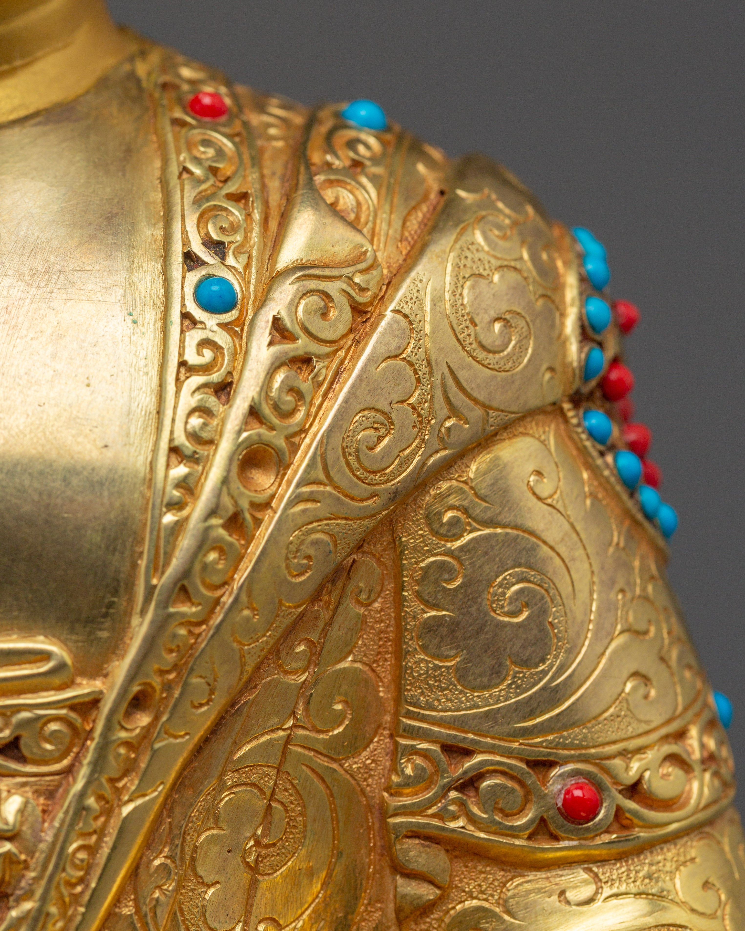 Himalayan Buddha Trio Statue | Buddha of Enlightenment