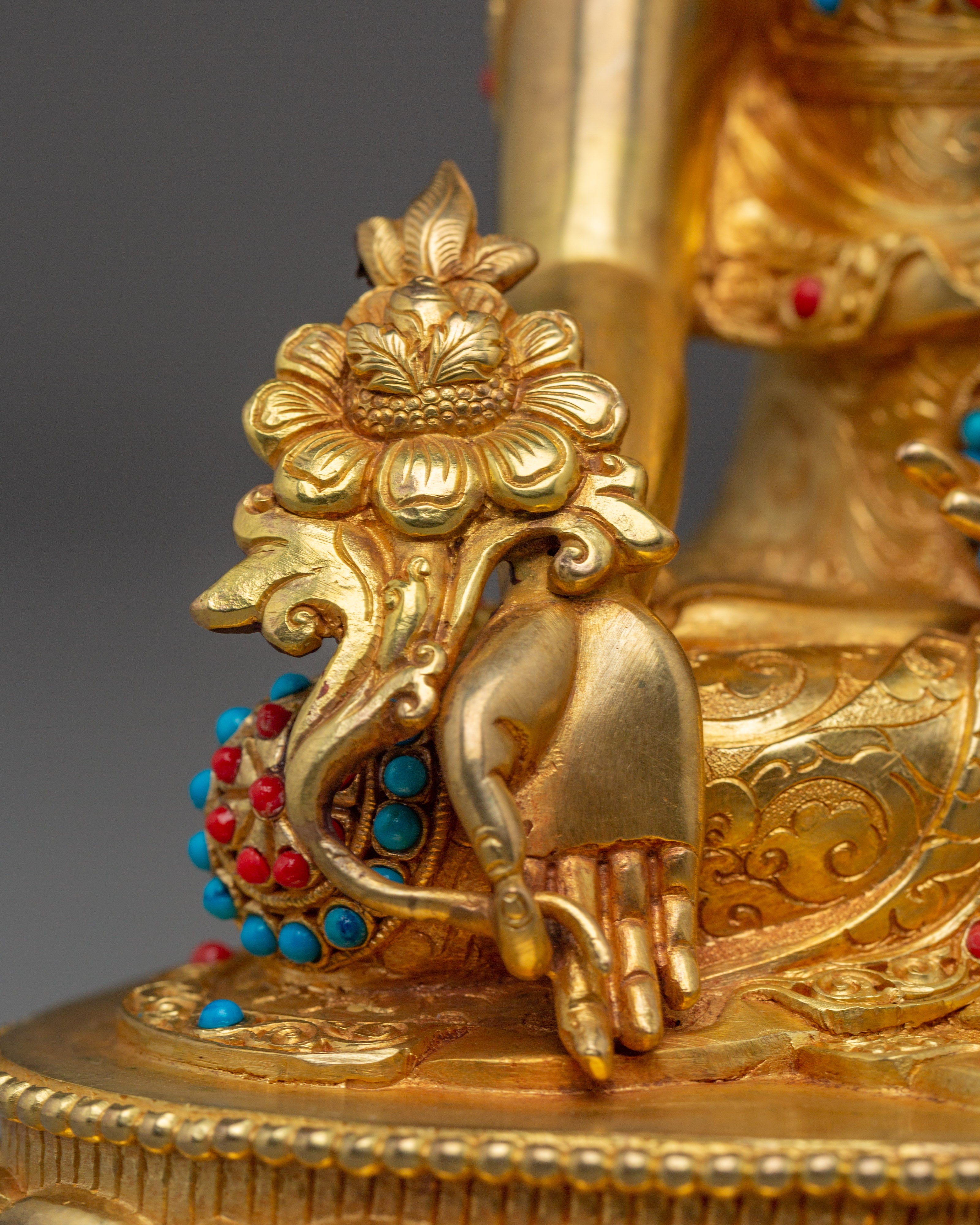 Himalayan Buddha Trio Statue | Buddha of Enlightenment
