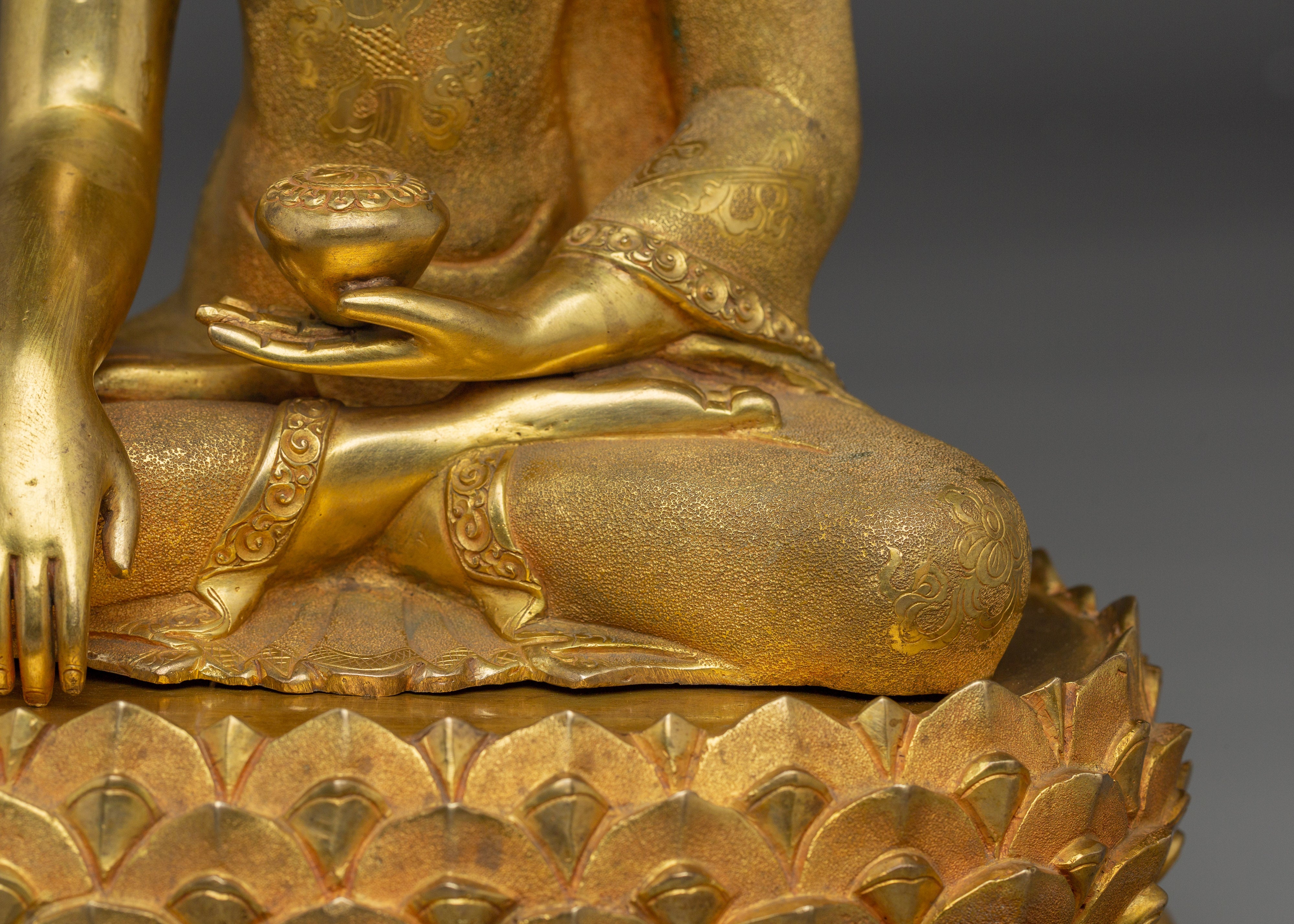 Himalayan Gautama Buddha Sculpture | Enlightened One