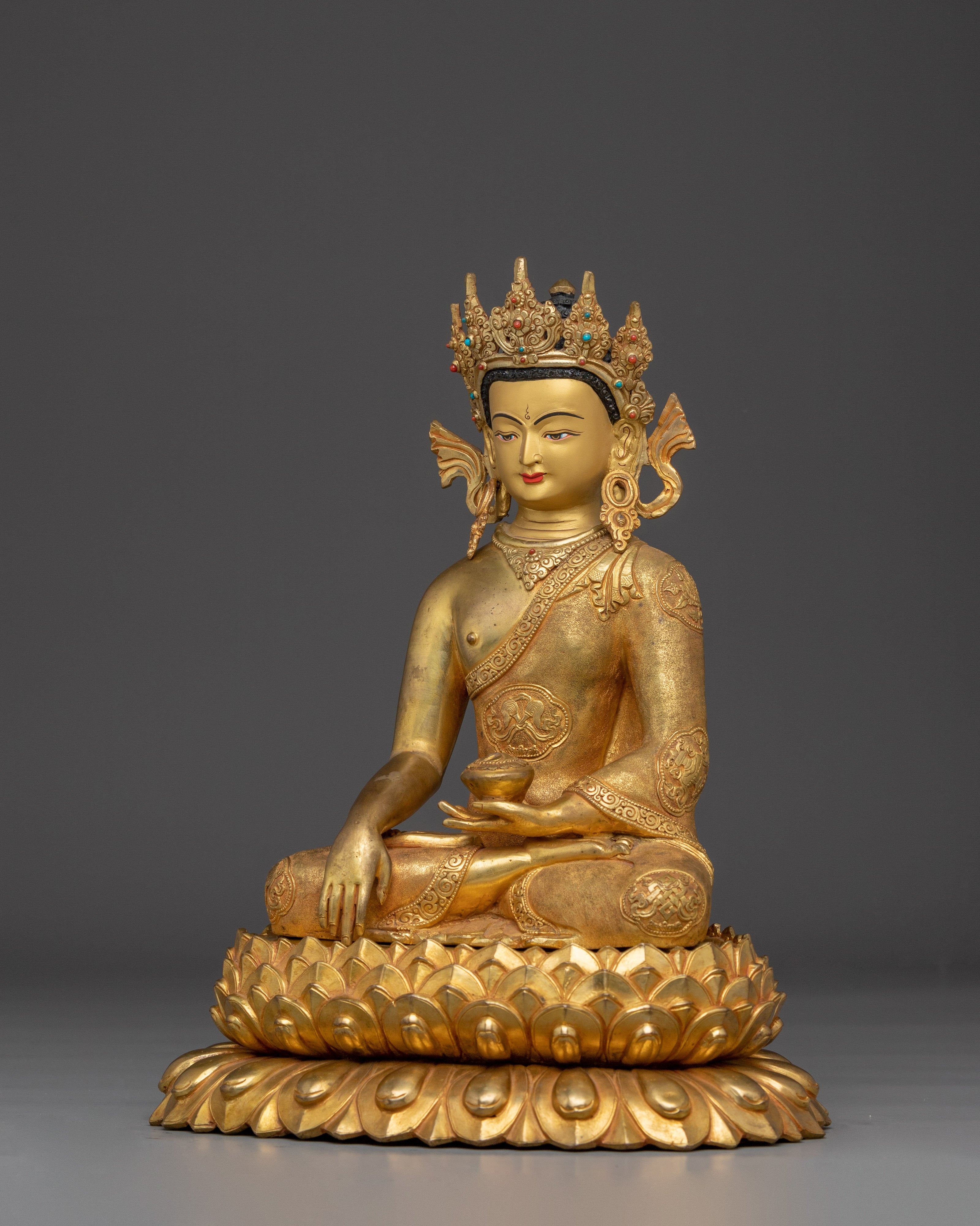 Statue of Crown Shakyamuni Buddha | Historical Buddha