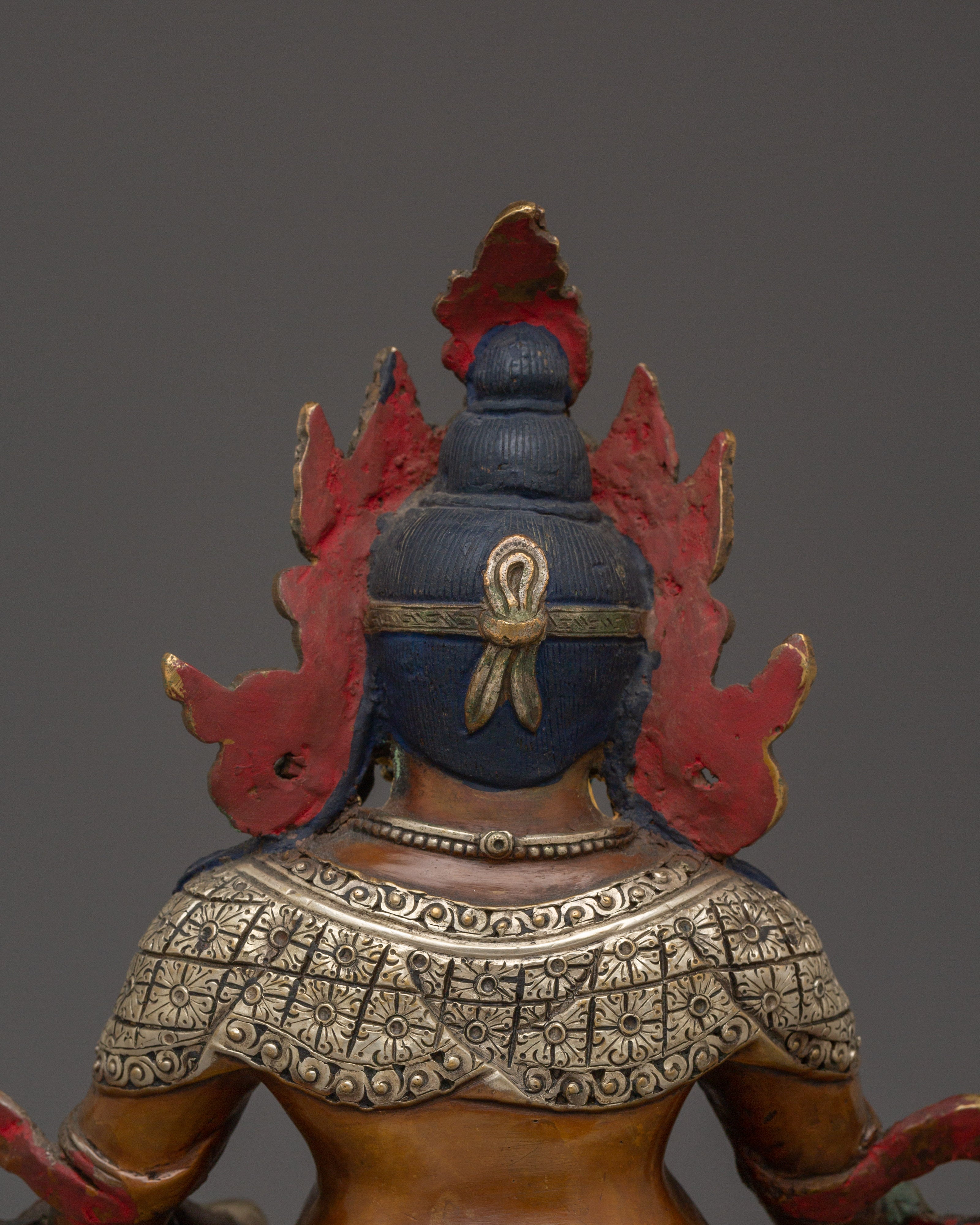 Buddhist Prosperity, Dzambhala | Tibetan Artwork