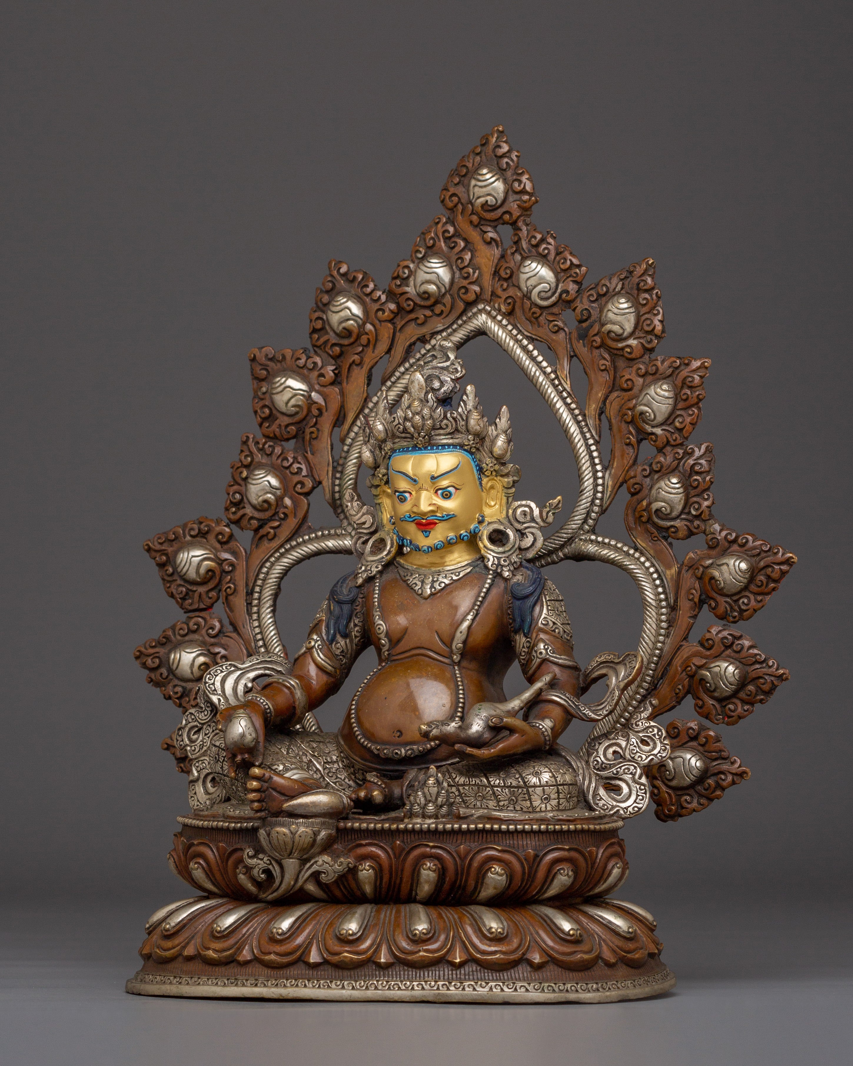 Buddhist Prosperity, Dzambhala | Tibetan Artwork