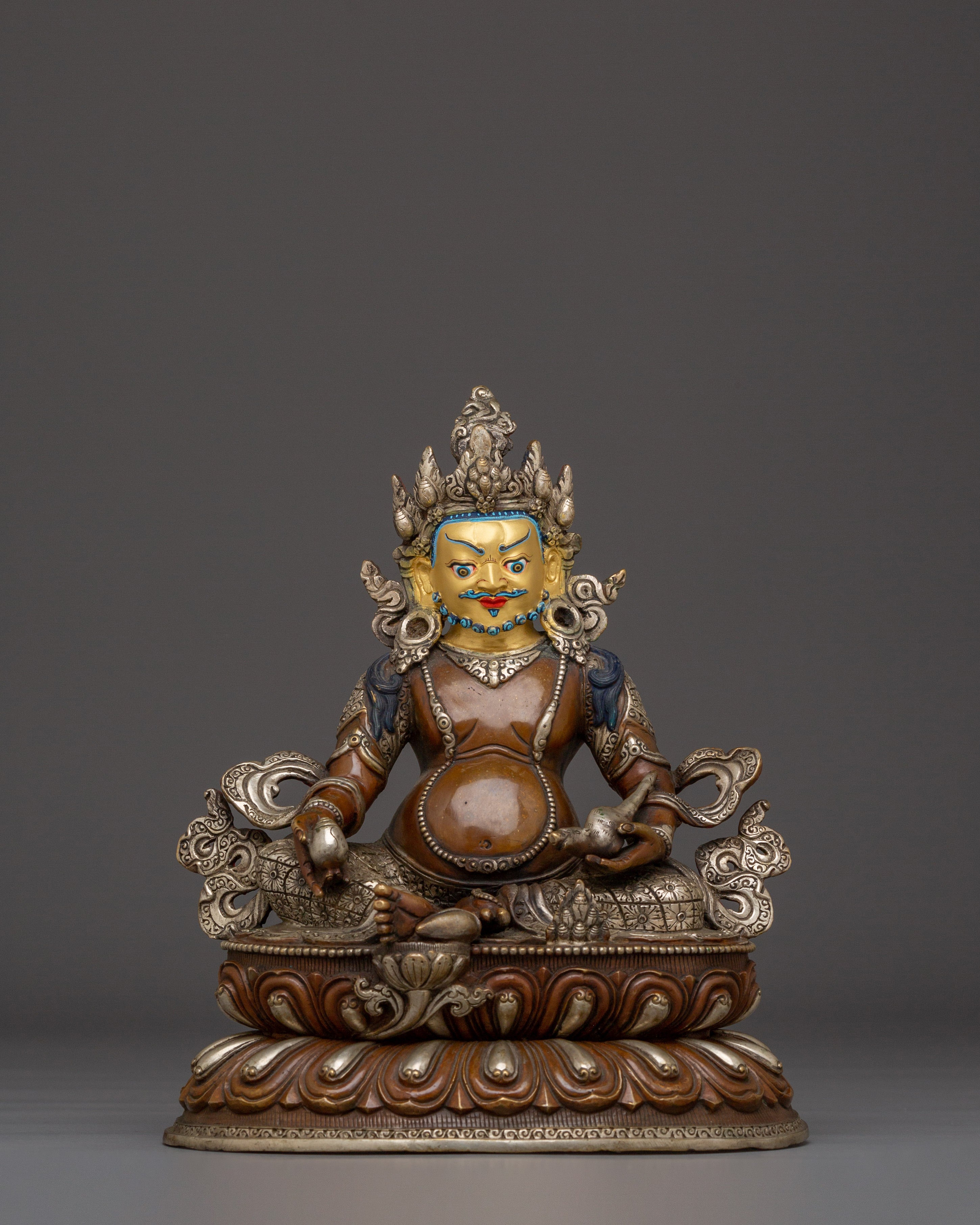 Buddhist Prosperity, Dzambhala | Tibetan Artwork