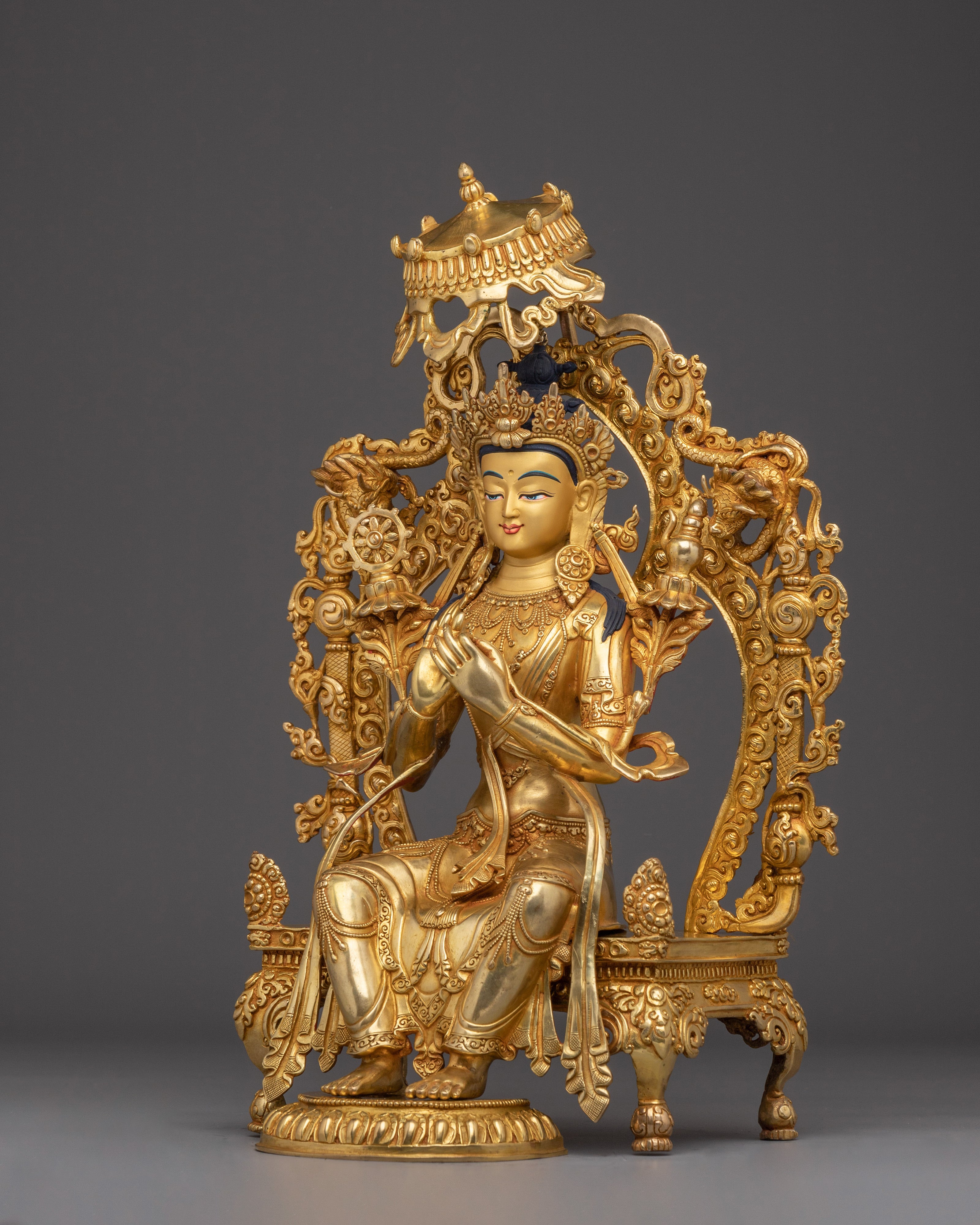 Divine Future Buddha Maitreya | Buddhist Spiritual Icon