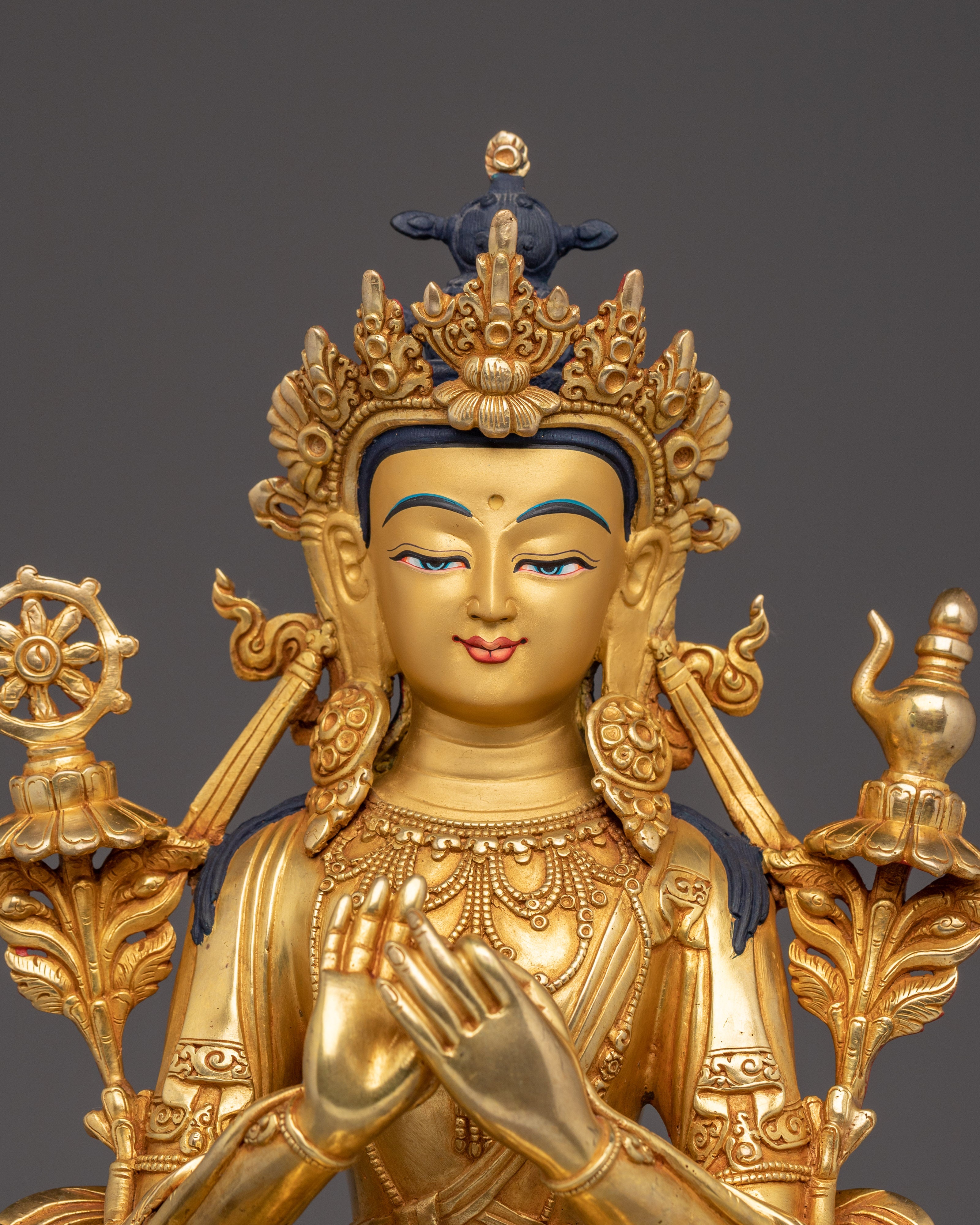 Divine Future Buddha Maitreya | Buddhist Spiritual Icon