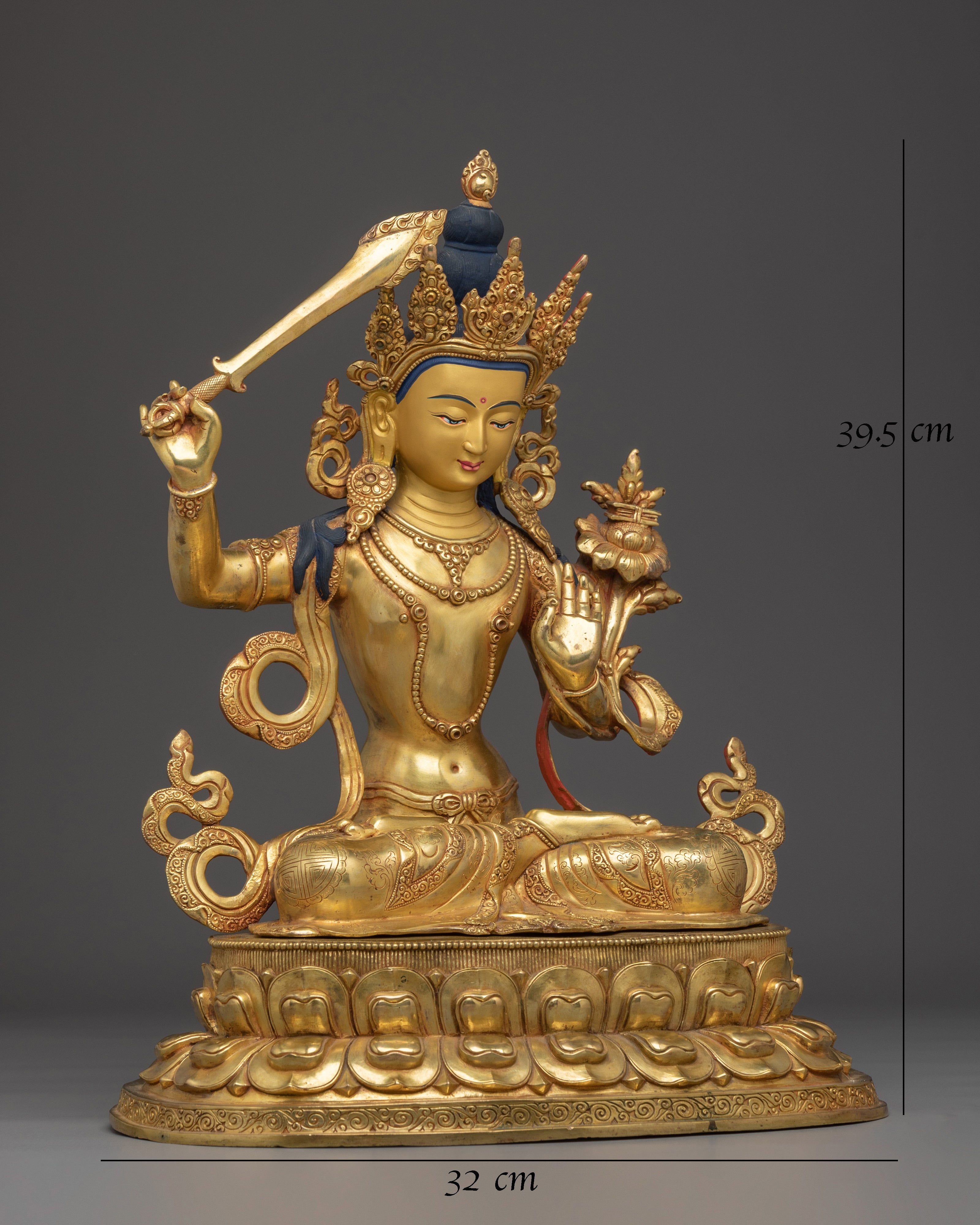 Path of Wisdom with Manjushri Art