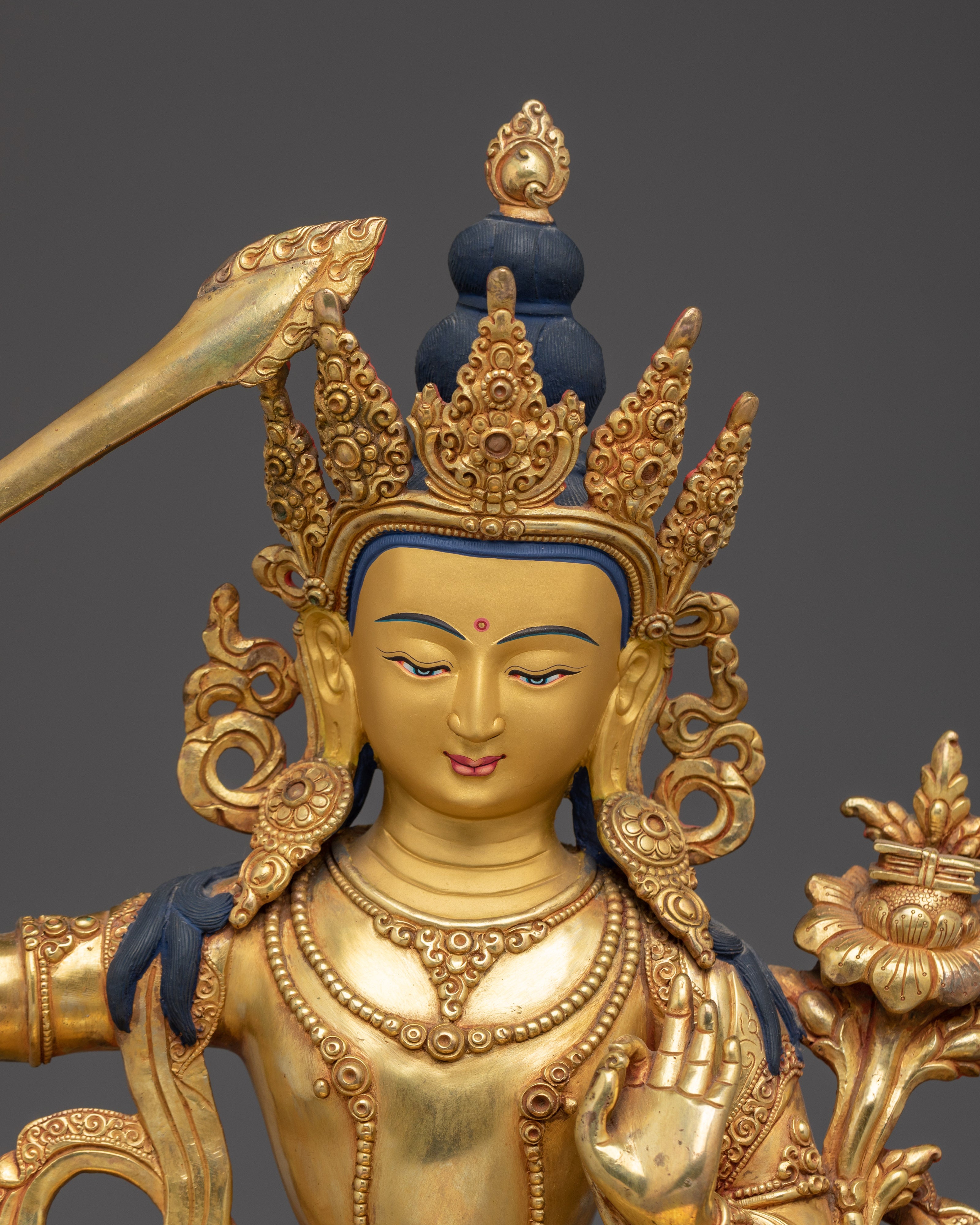 Path of Wisdom with Manjushri Art | Symbol of Transcendent Insight