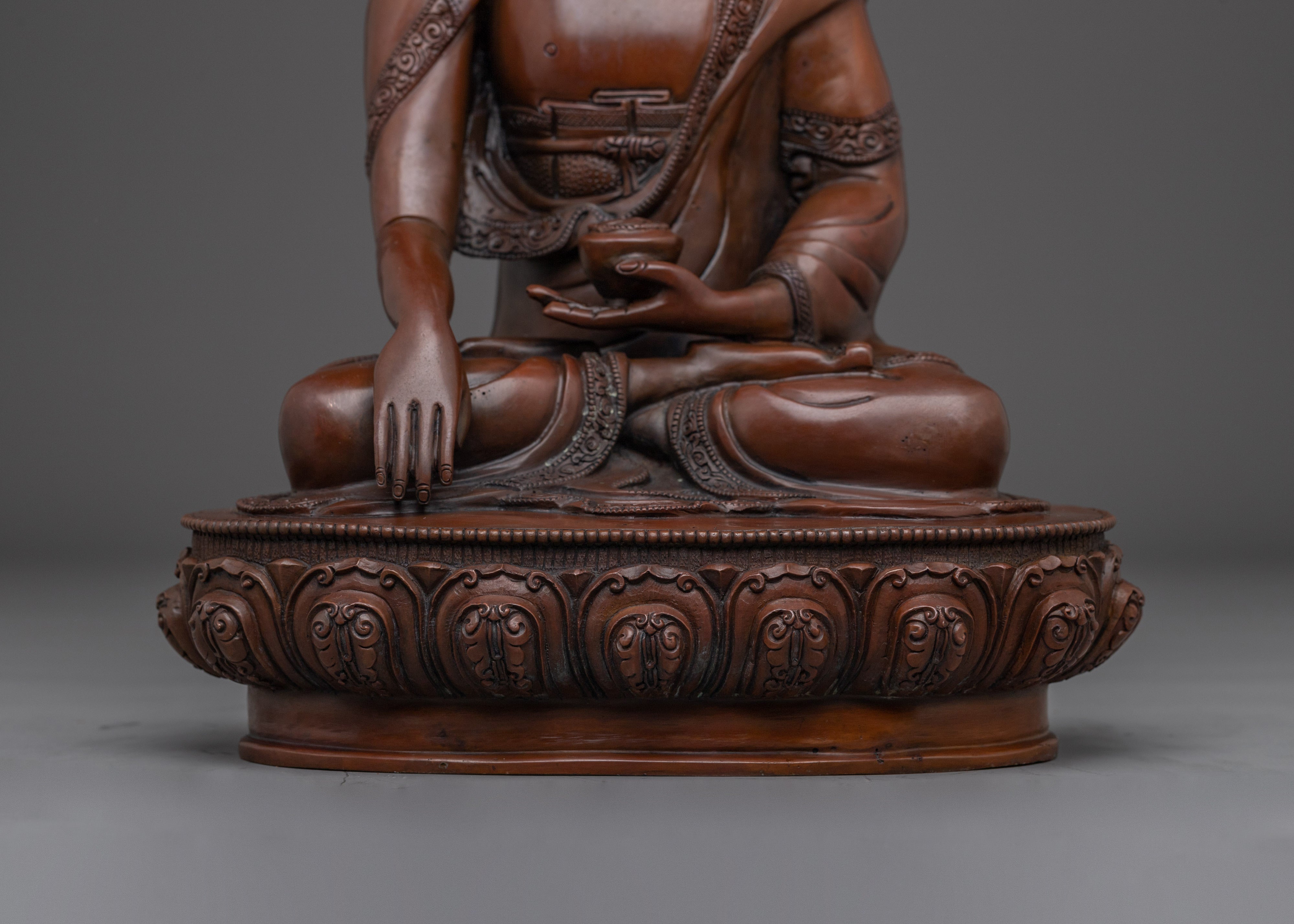 Oxidized Statue of Shakyamuni Buddha | Founder of Buddhism