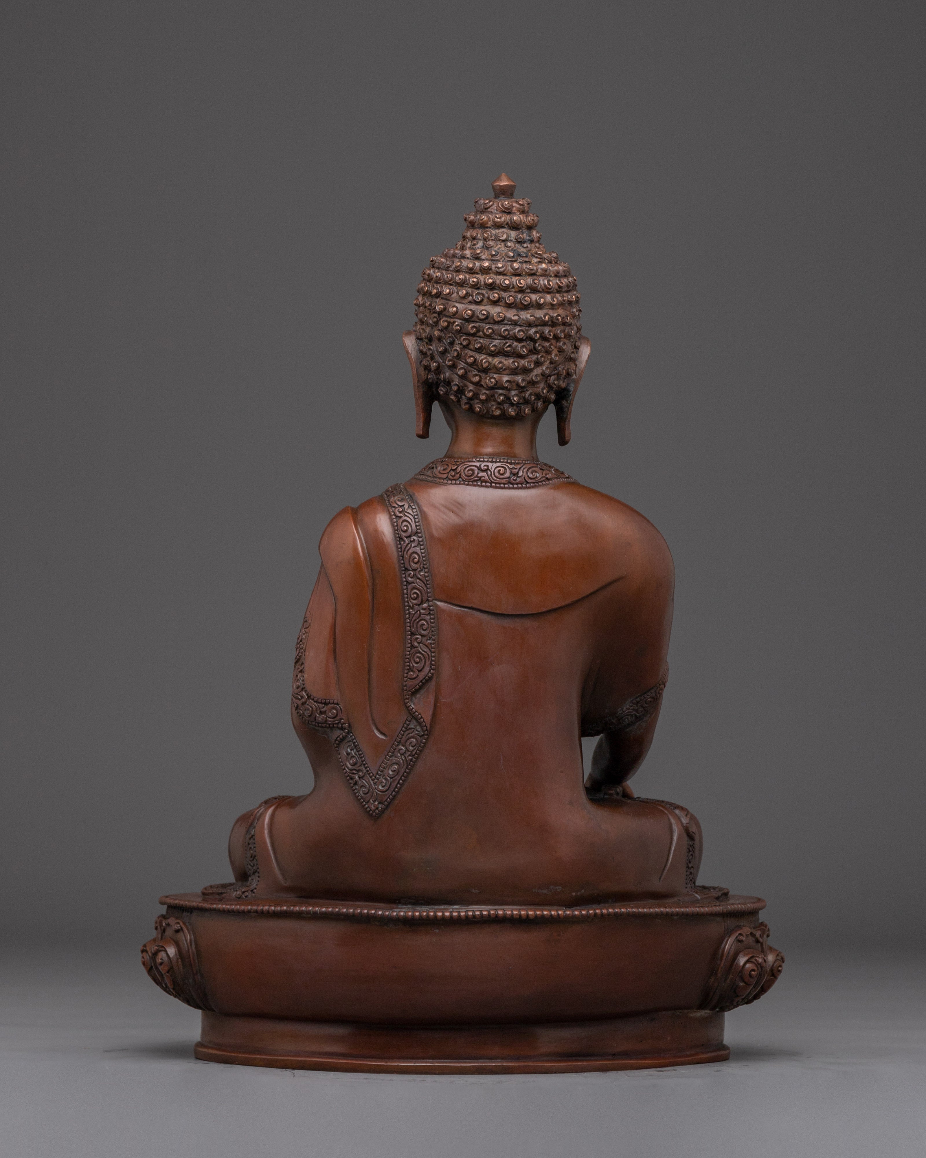 Oxidized Statue of Shakyamuni Buddha | Founder of Buddhism