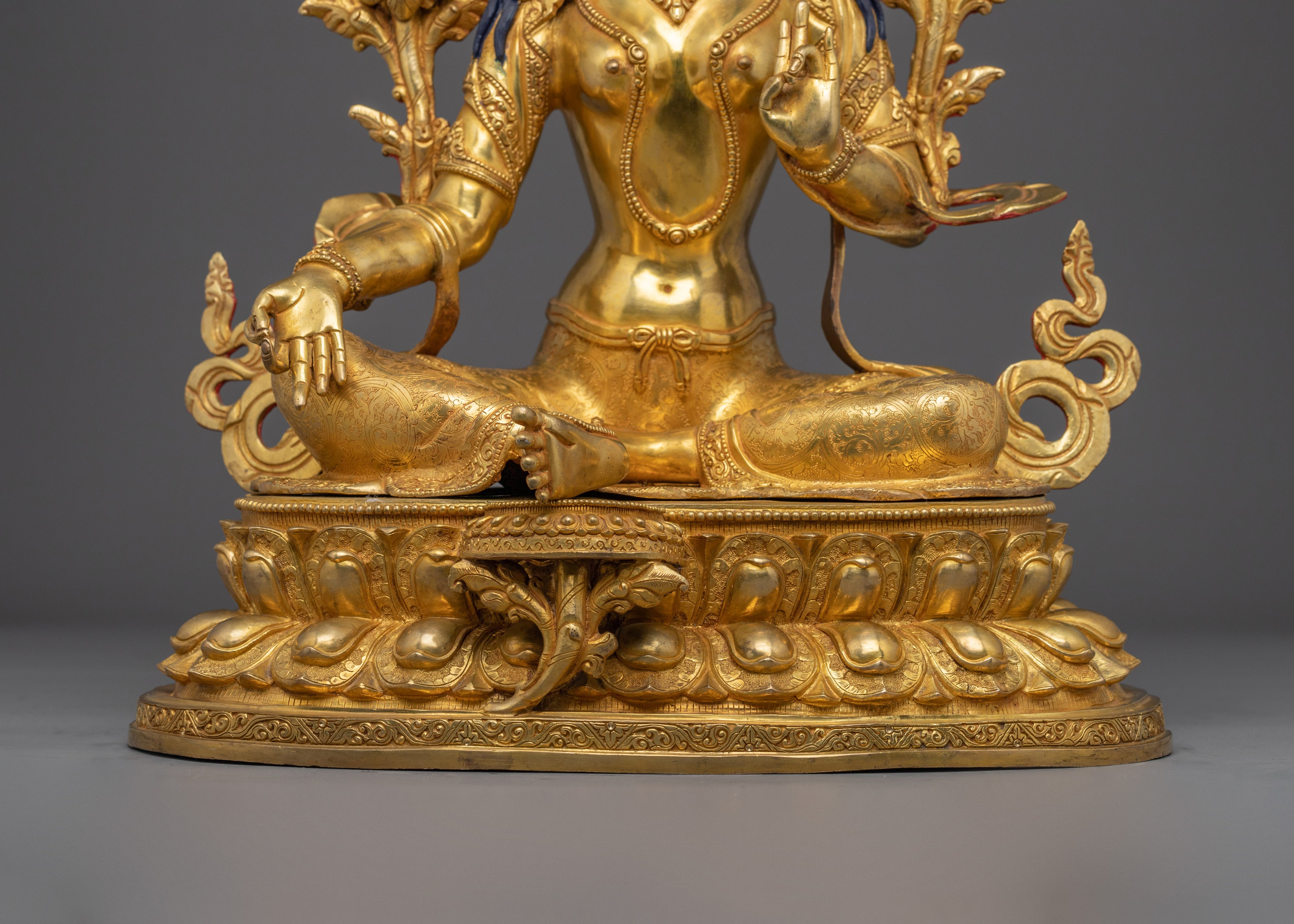 Enlightened Feminine Energy of Green Tara Statue | Mother of Liberation