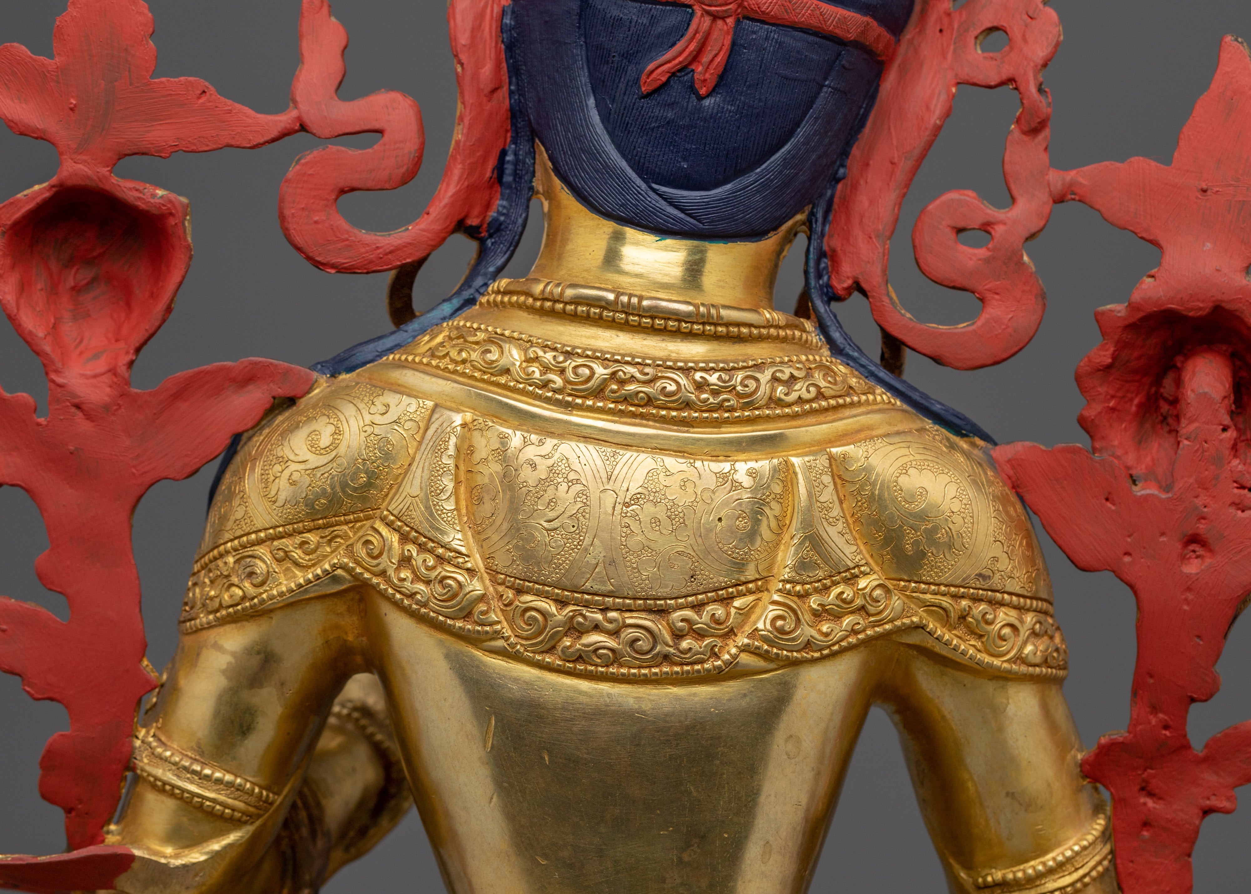 Enlightened Feminine Energy of Green Tara Statue | Mother of Liberation