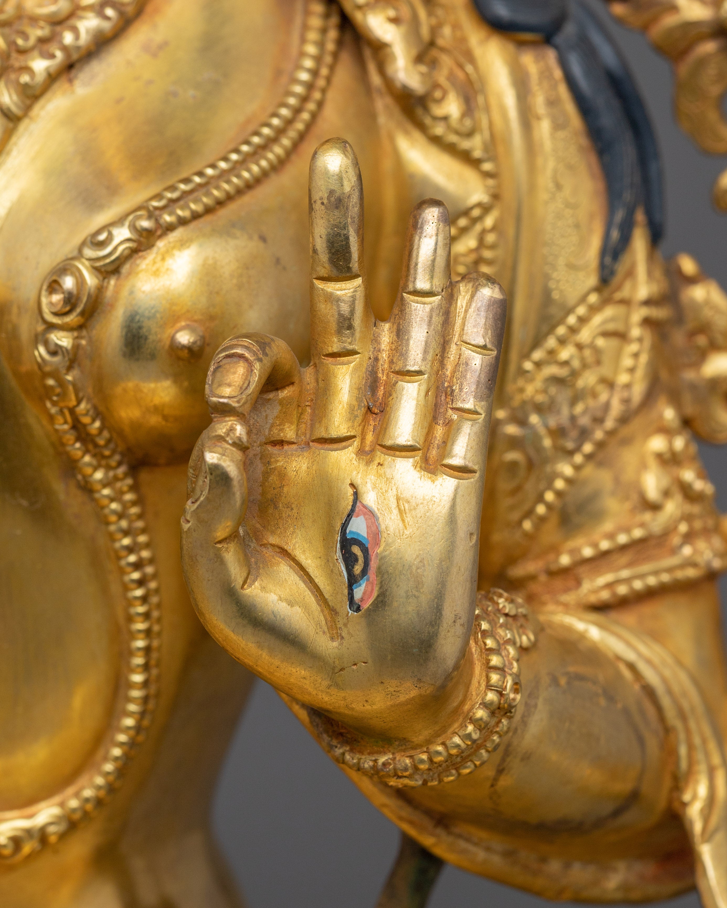 Handmade Sita Tara Spiritual Statue | White Tara - Tibetan Healing Deity