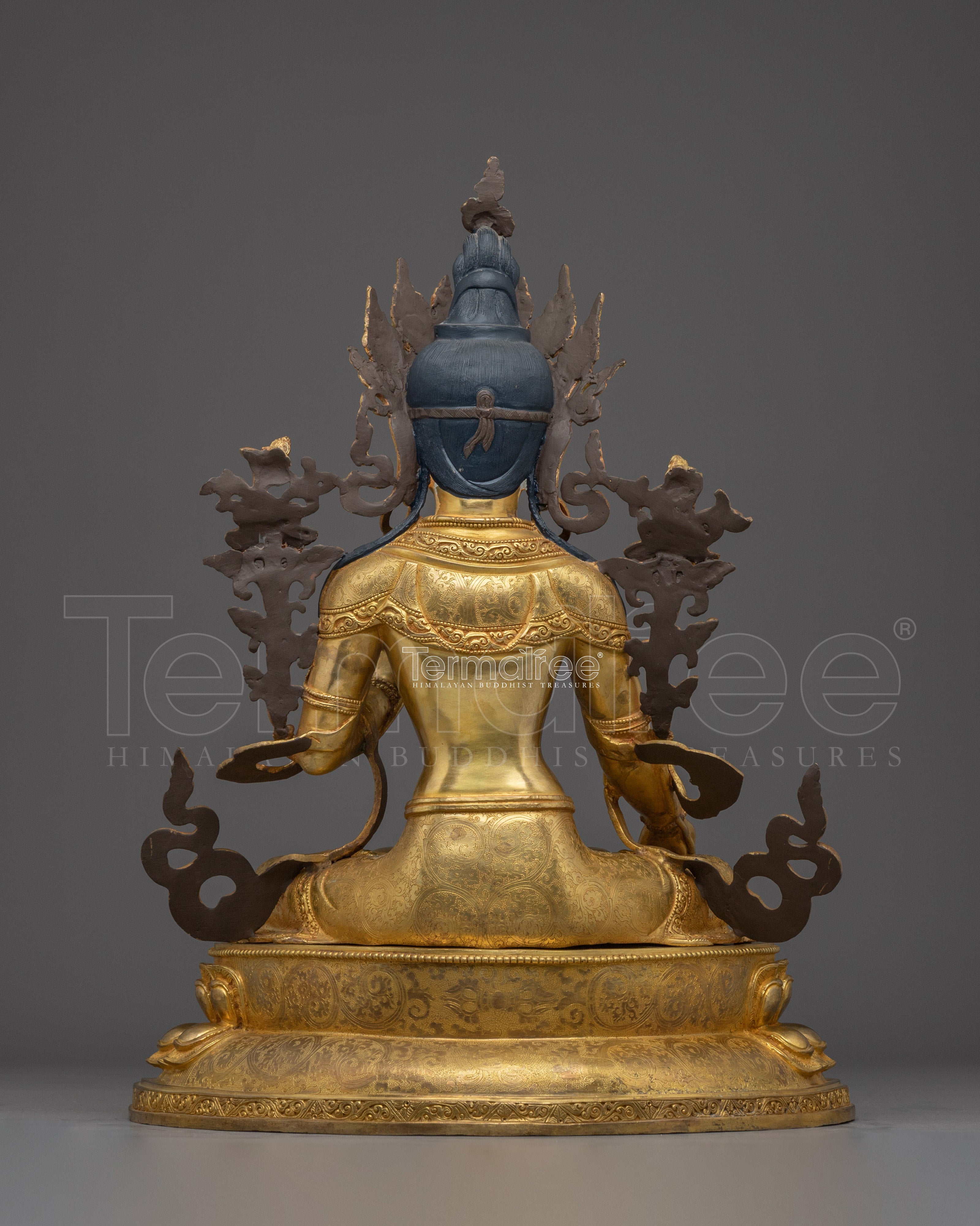 Handmade Sita Tara Spiritual Statue | White Tara - Tibetan Healing Deity