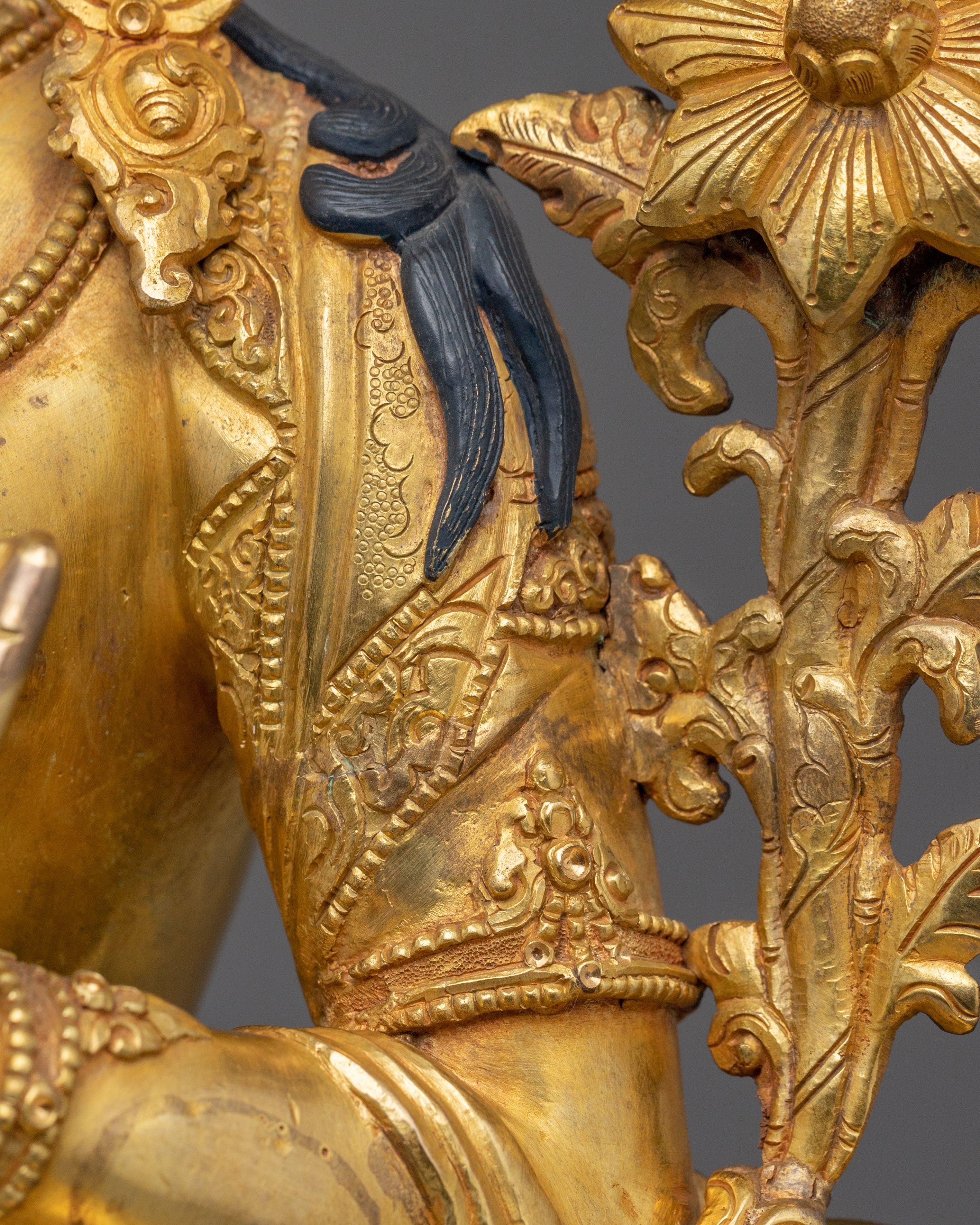 Handmade Sita Tara Spiritual Statue | White Tara - Tibetan Healing Deity