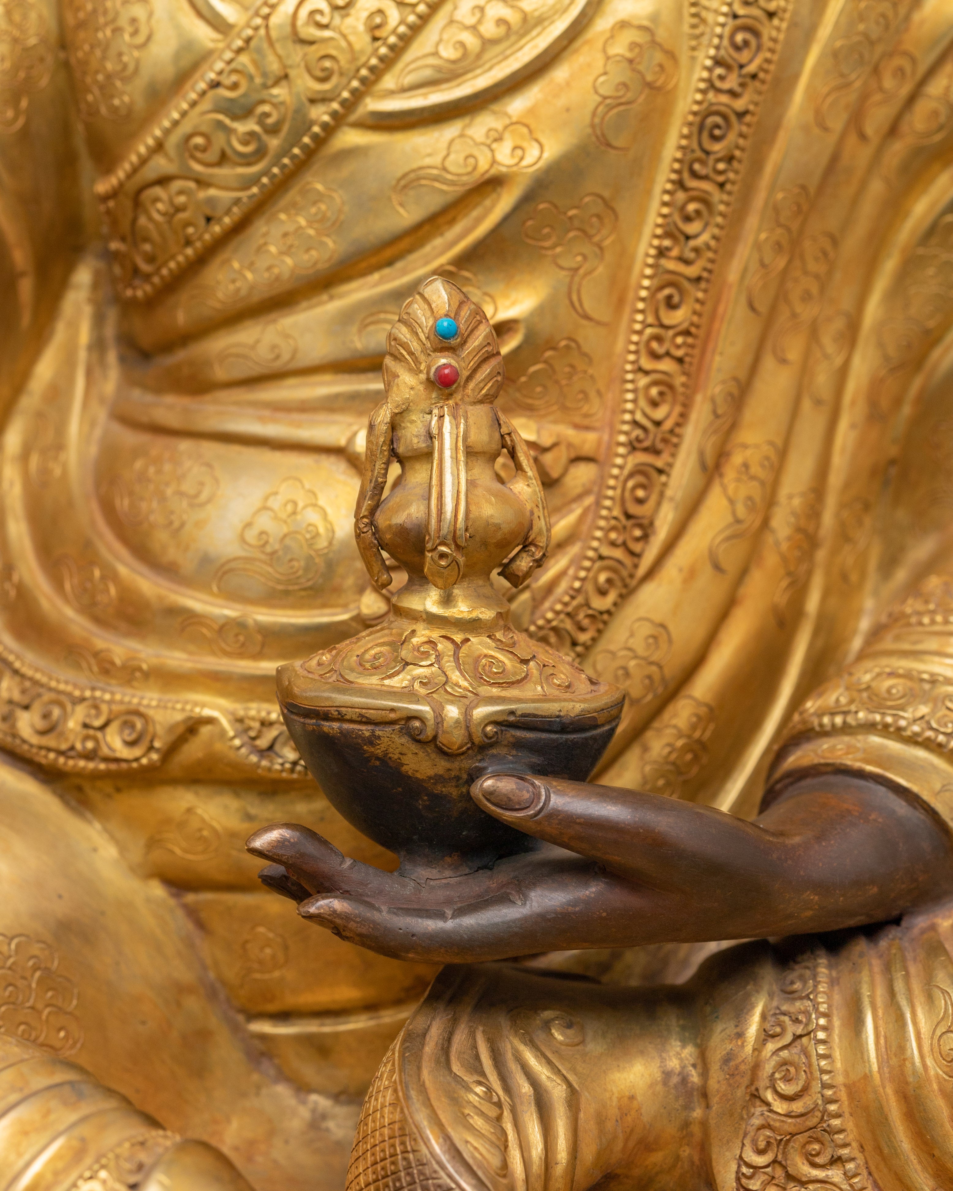 Himalayan Guru Rinpoche Art | Vajra Master Padmasambhava Statue