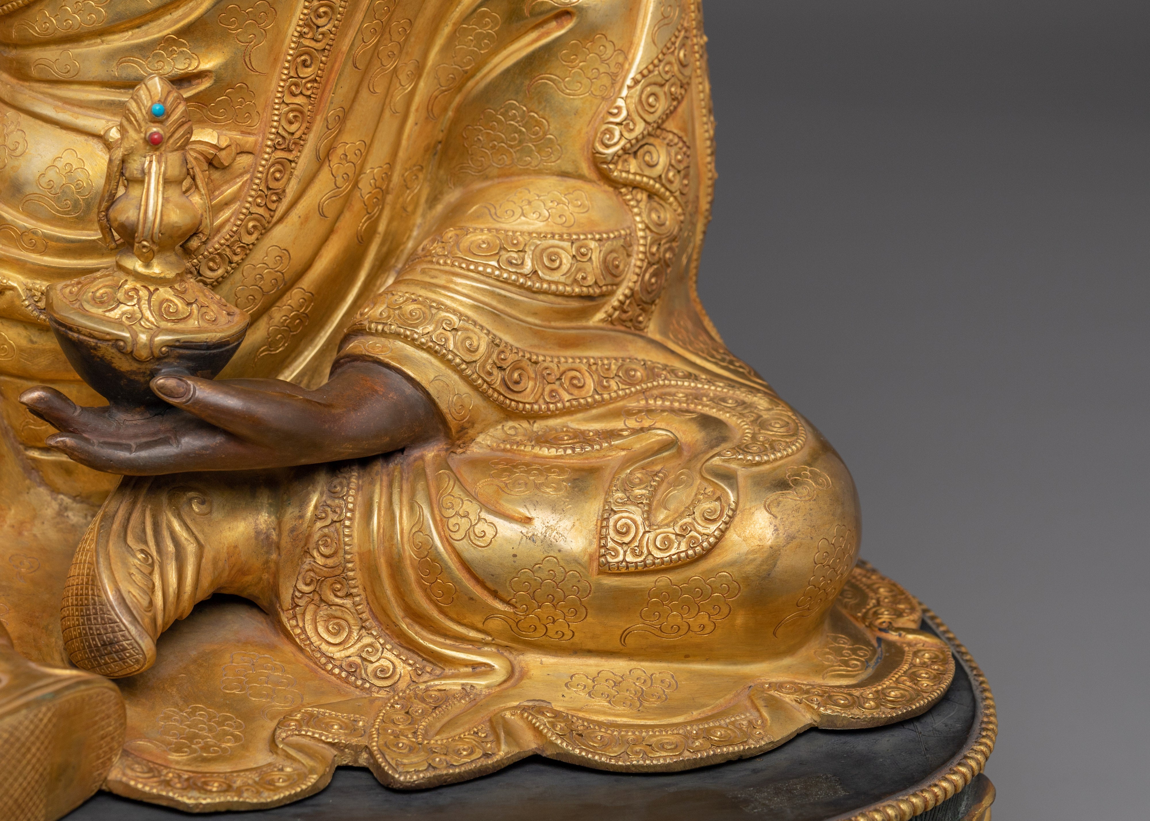 Himalayan Guru Rinpoche Art | Vajra Master Padmasambhava Statue