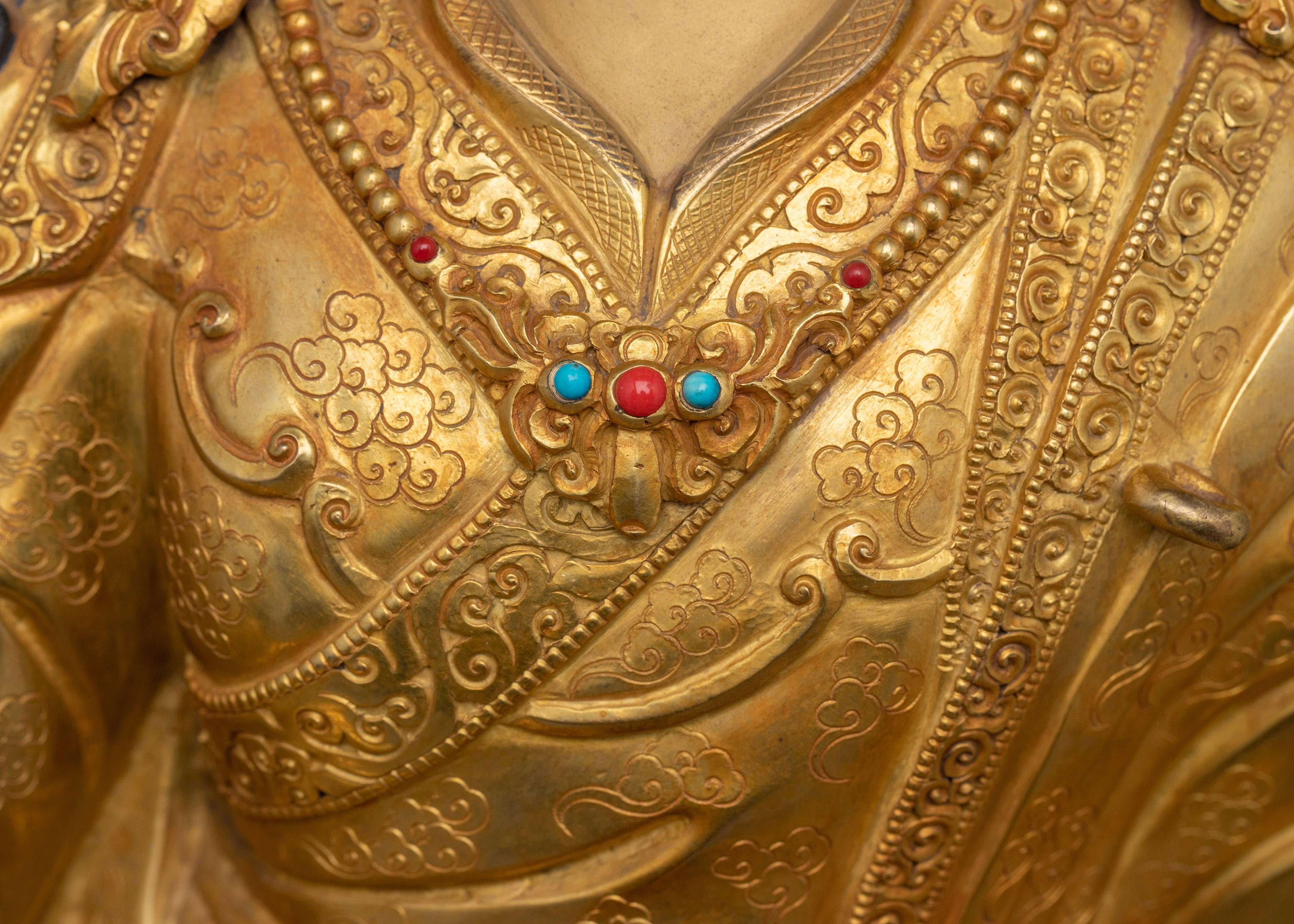 Himalayan Guru Rinpoche Art | Vajra Master Padmasambhava Statue
