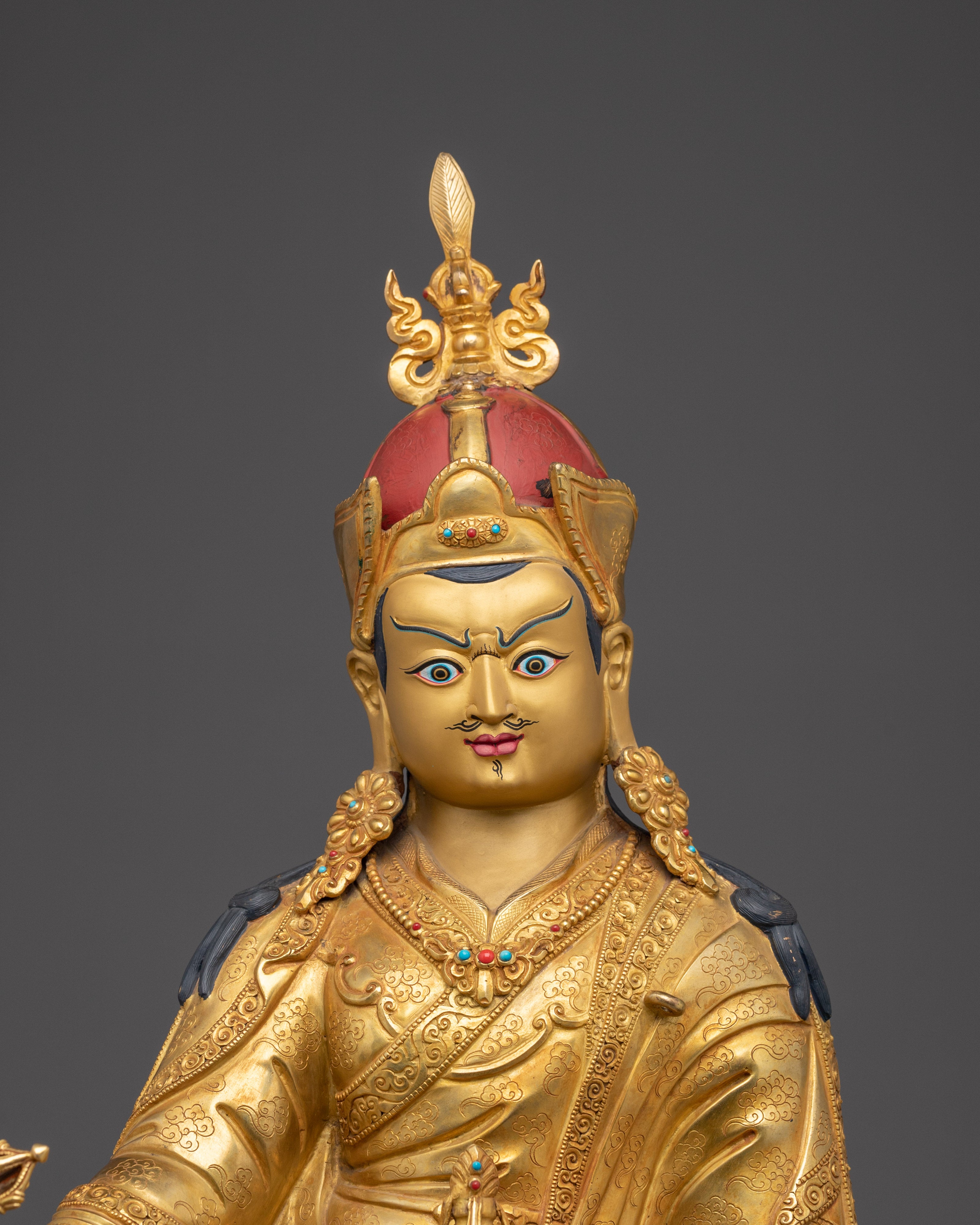 Himalayan Guru Rinpoche Art | Vajra Master Padmasambhava Statue