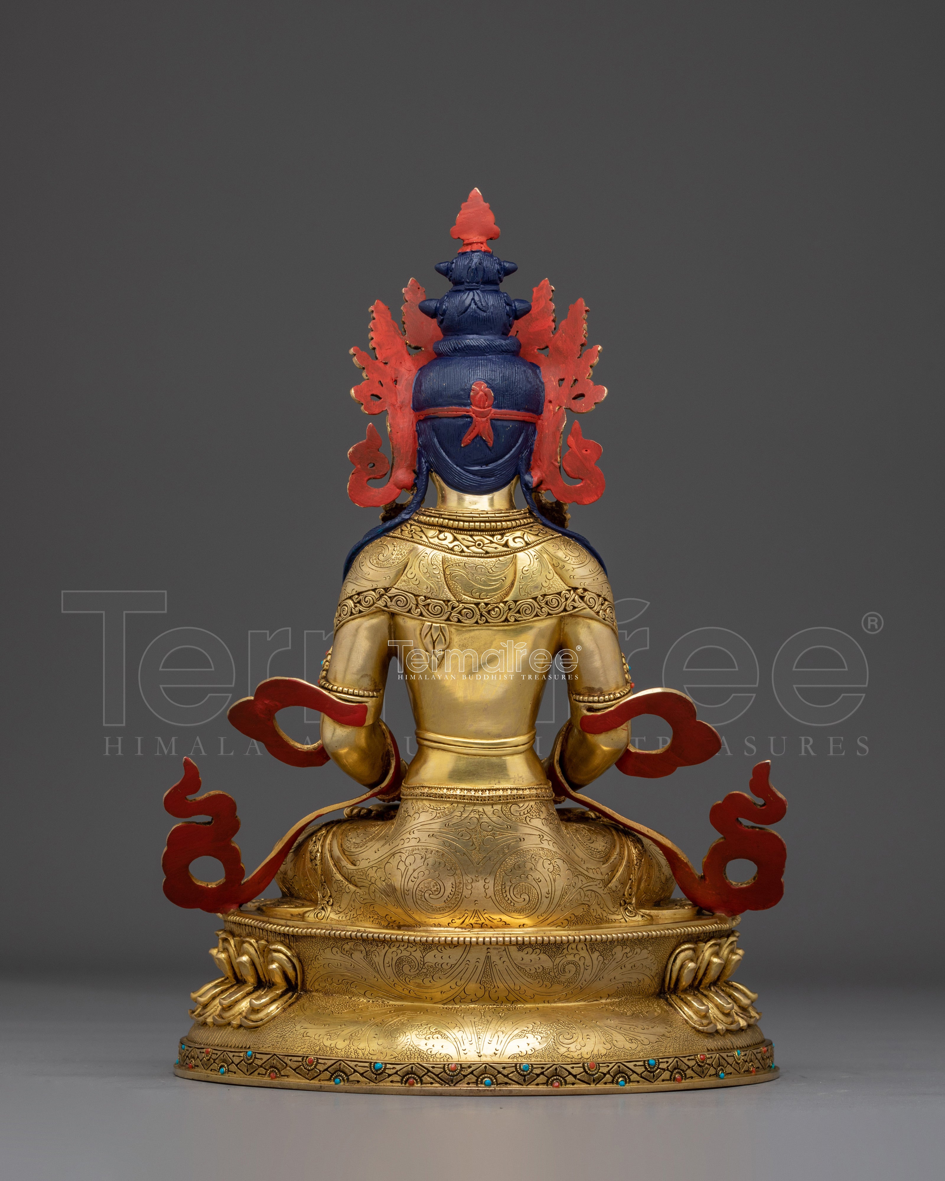 Golden Statue of Amitayus | Buddha of Long-life