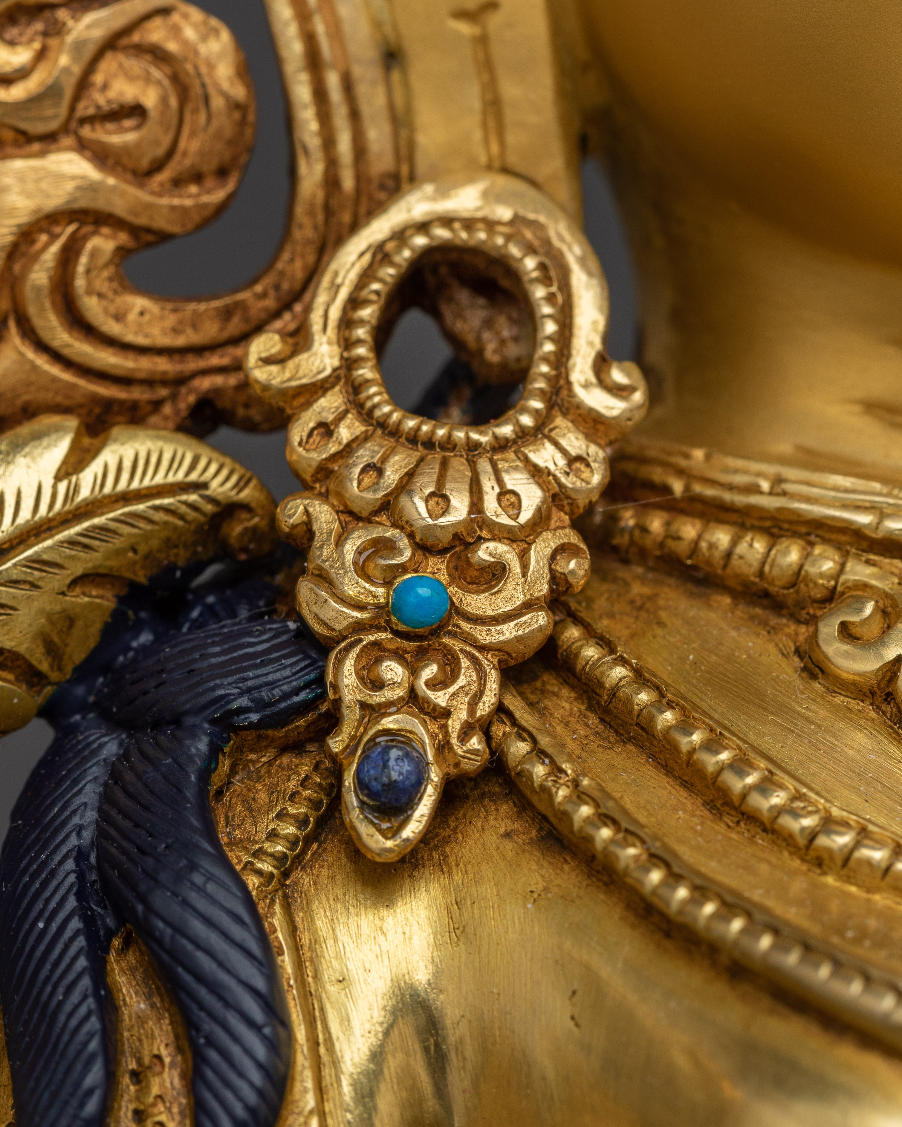 Three Life Long Deities Sacred Statue Set | Home Decor