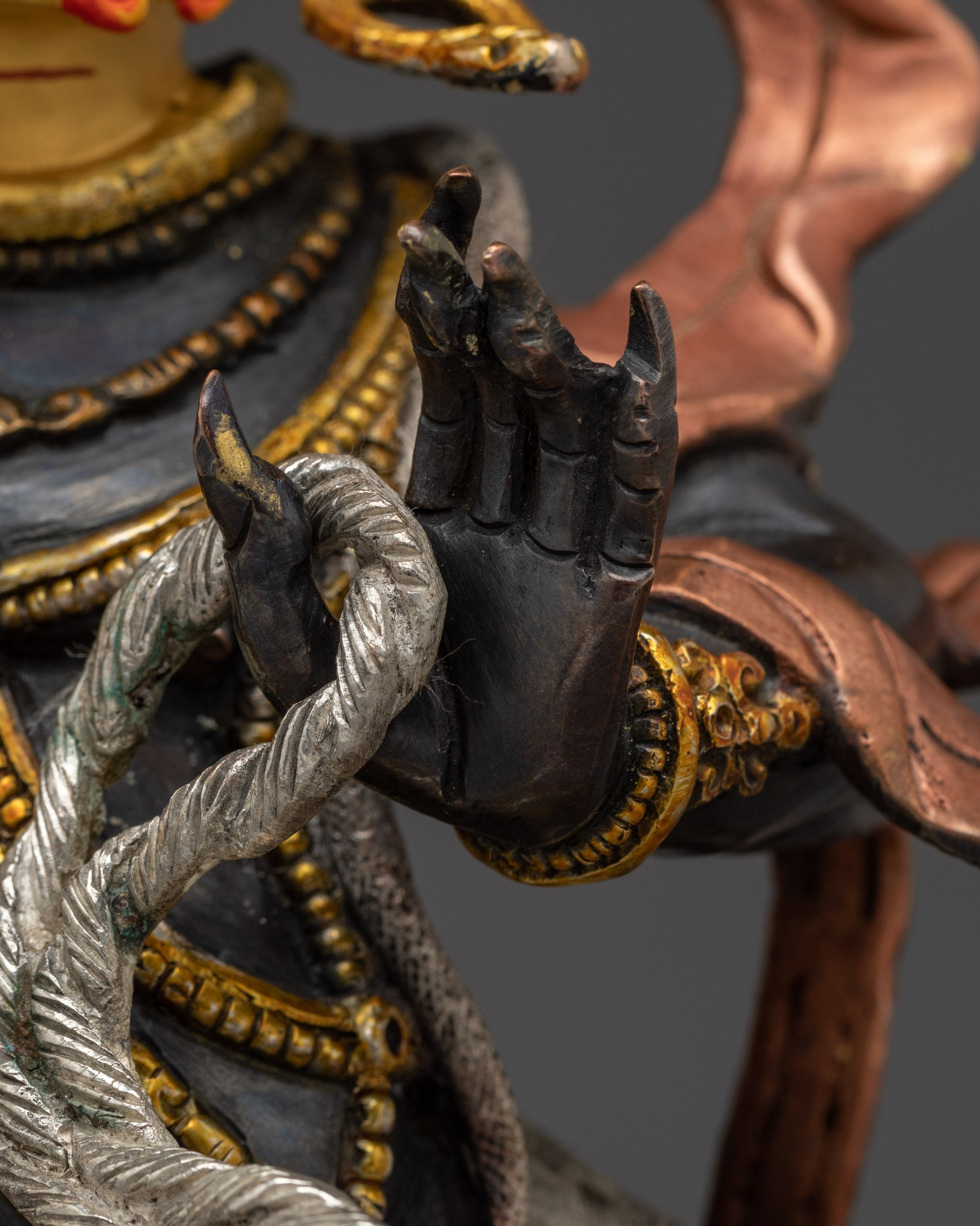 Buddhist Protector Vajrapani Statue | Wrathful Deity