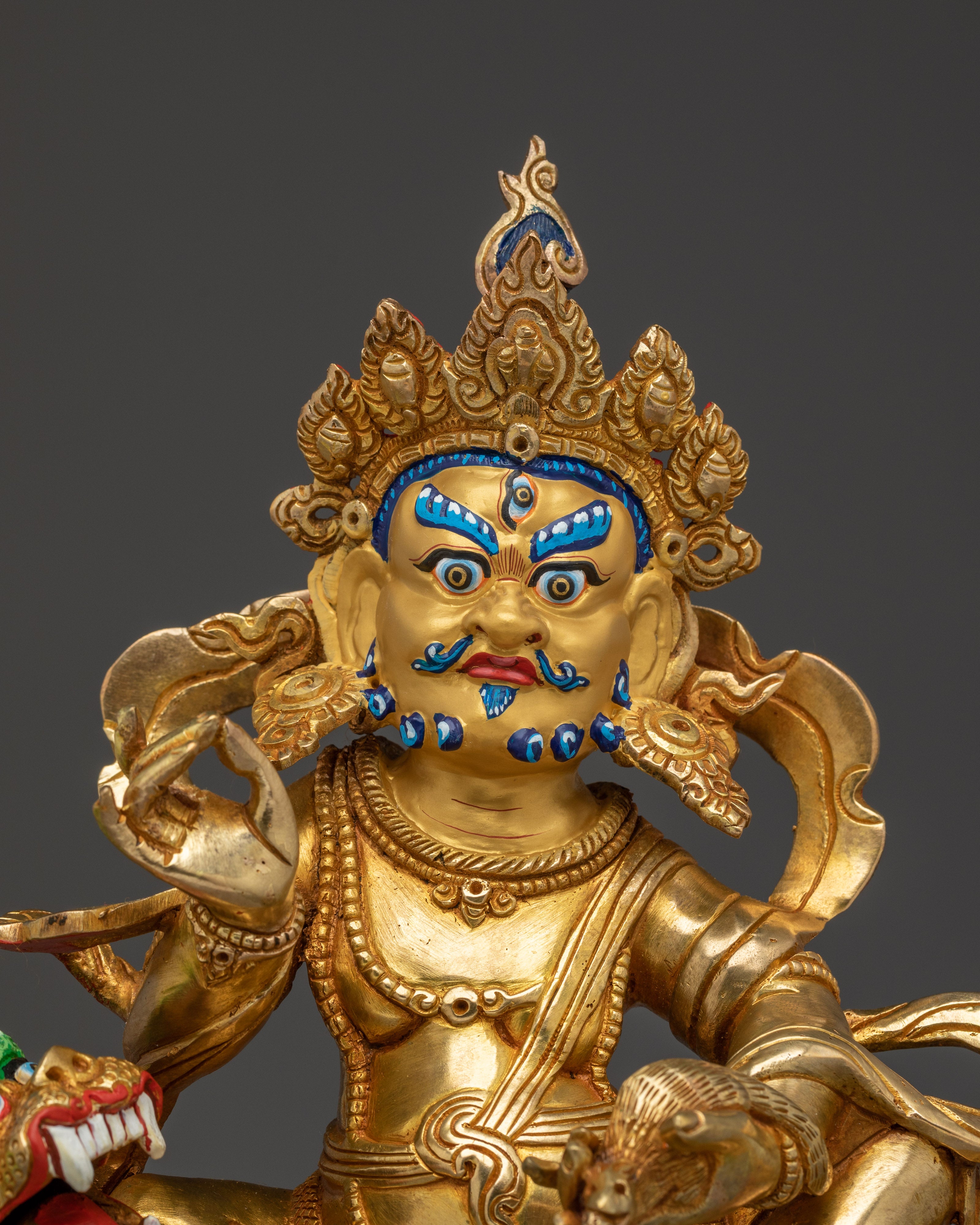 Guardian King Namtoshe Statue | Tibetan God of Wealth