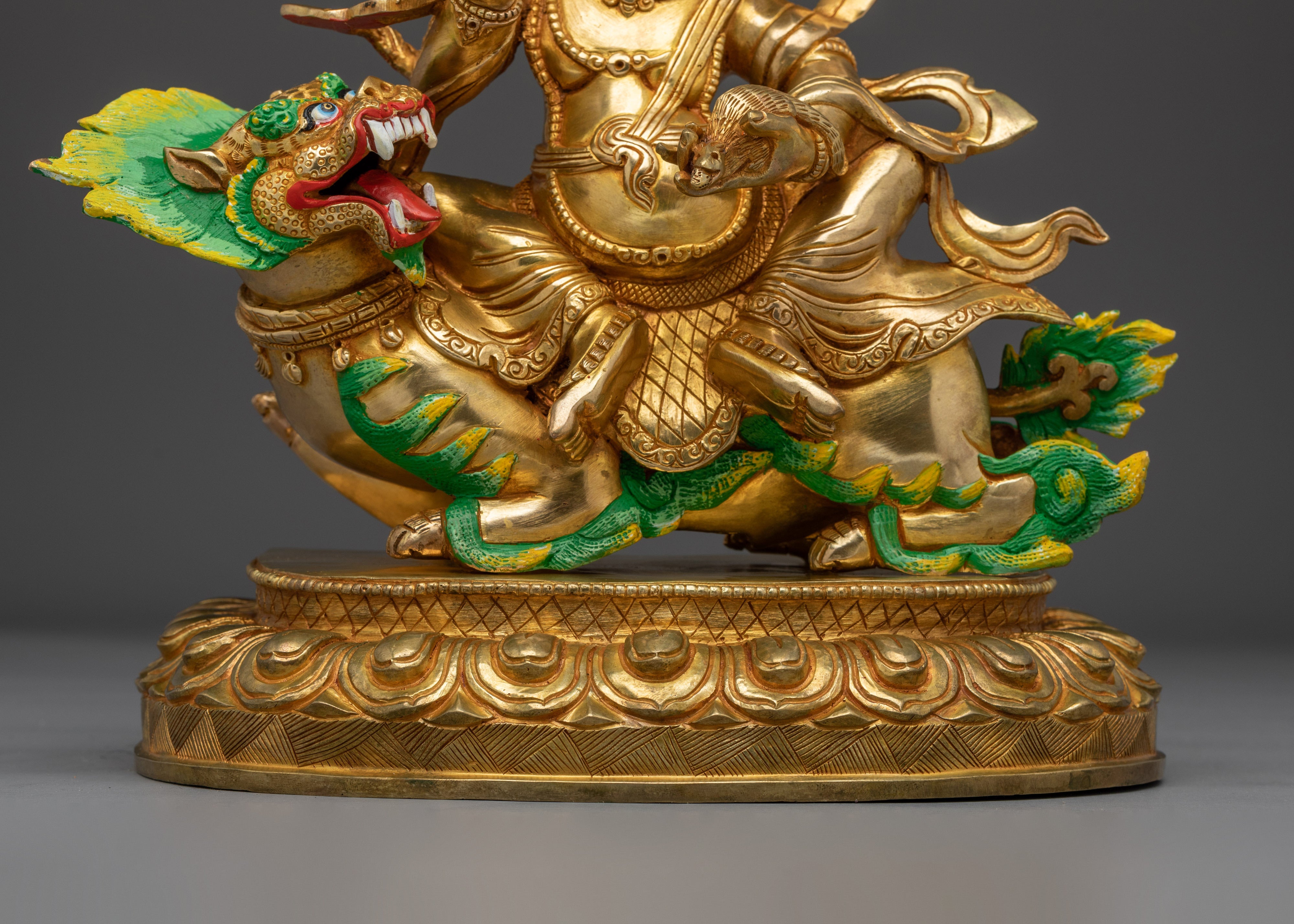 Guardian King Namtoshe Statue | Tibetan God of Wealth