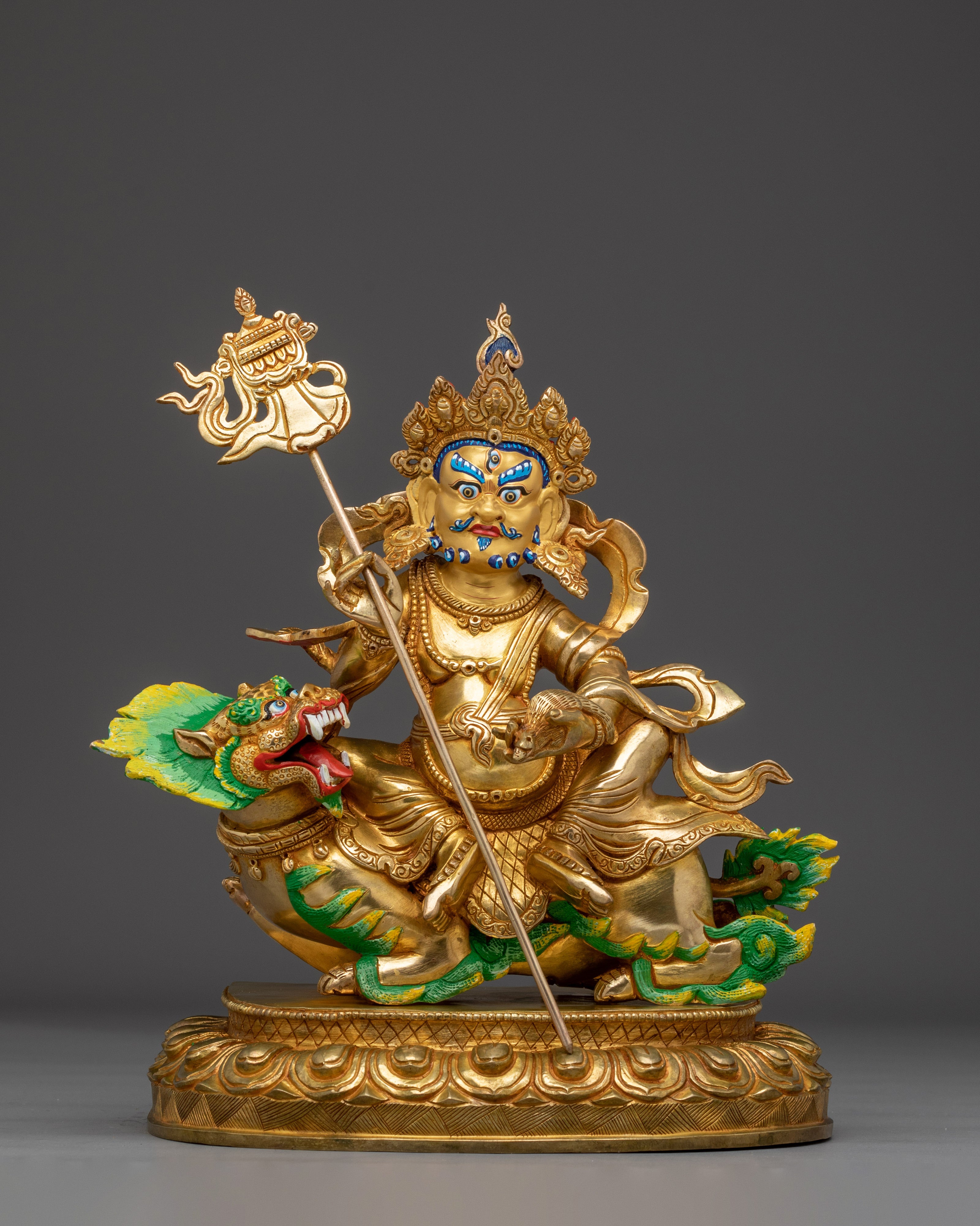 Guardian King Namtoshe Statue | Tibetan God of Wealth