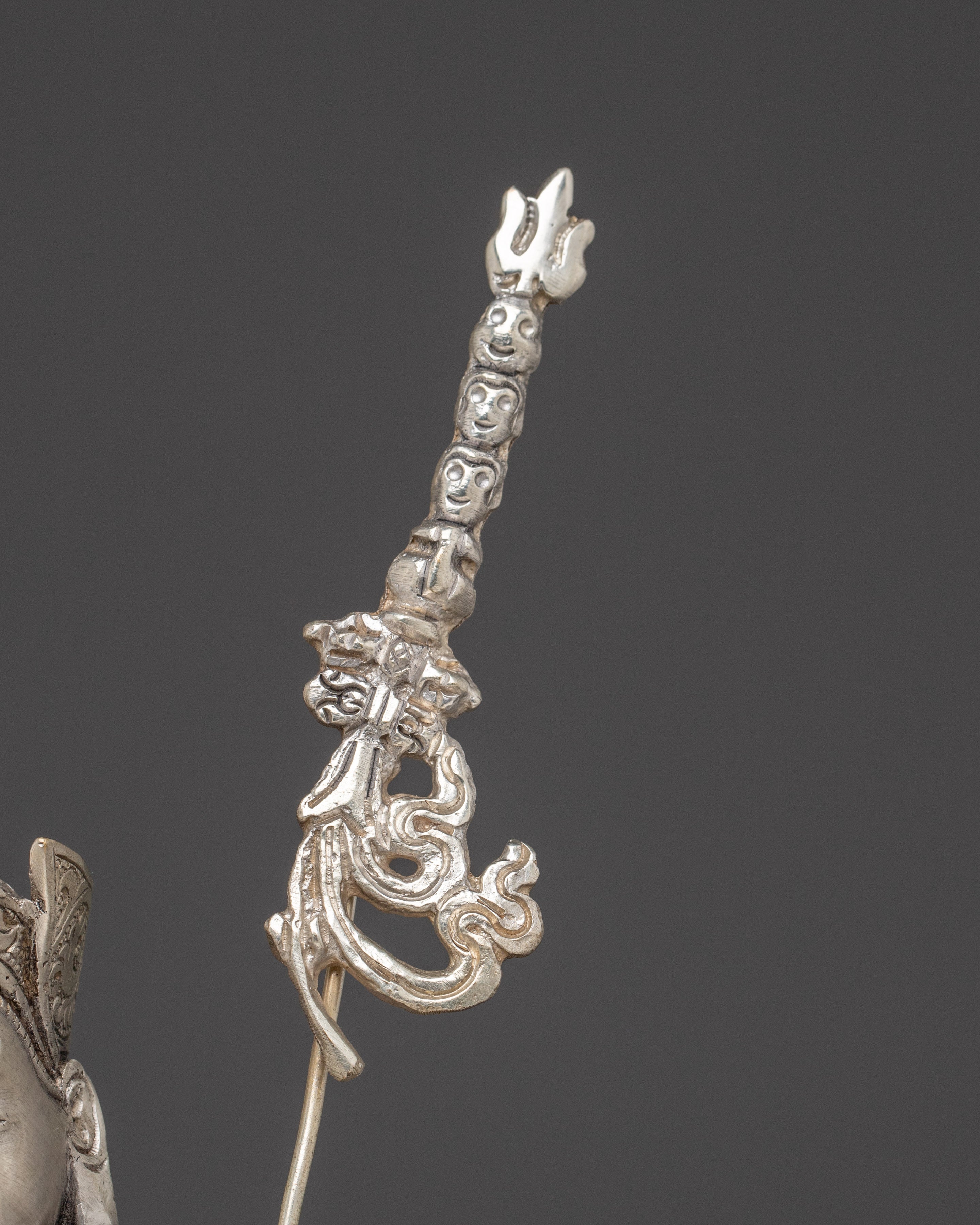 Nepalese Spiritual Statue of Guru Rinpoche | Padmasambhava Deity