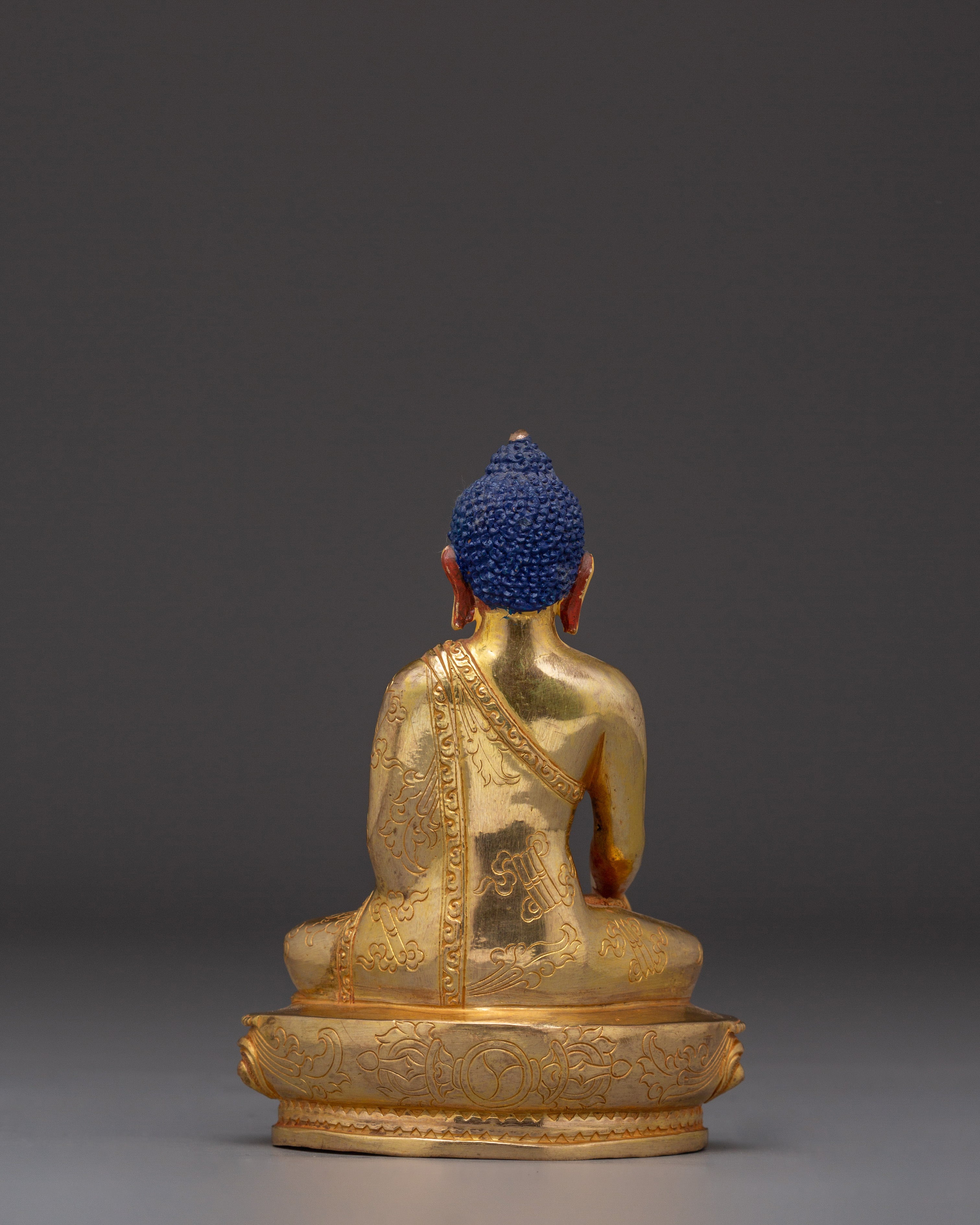 Shakyamuni Buddha Art in Copper | Sacred Buddha Sculpture for Meditation