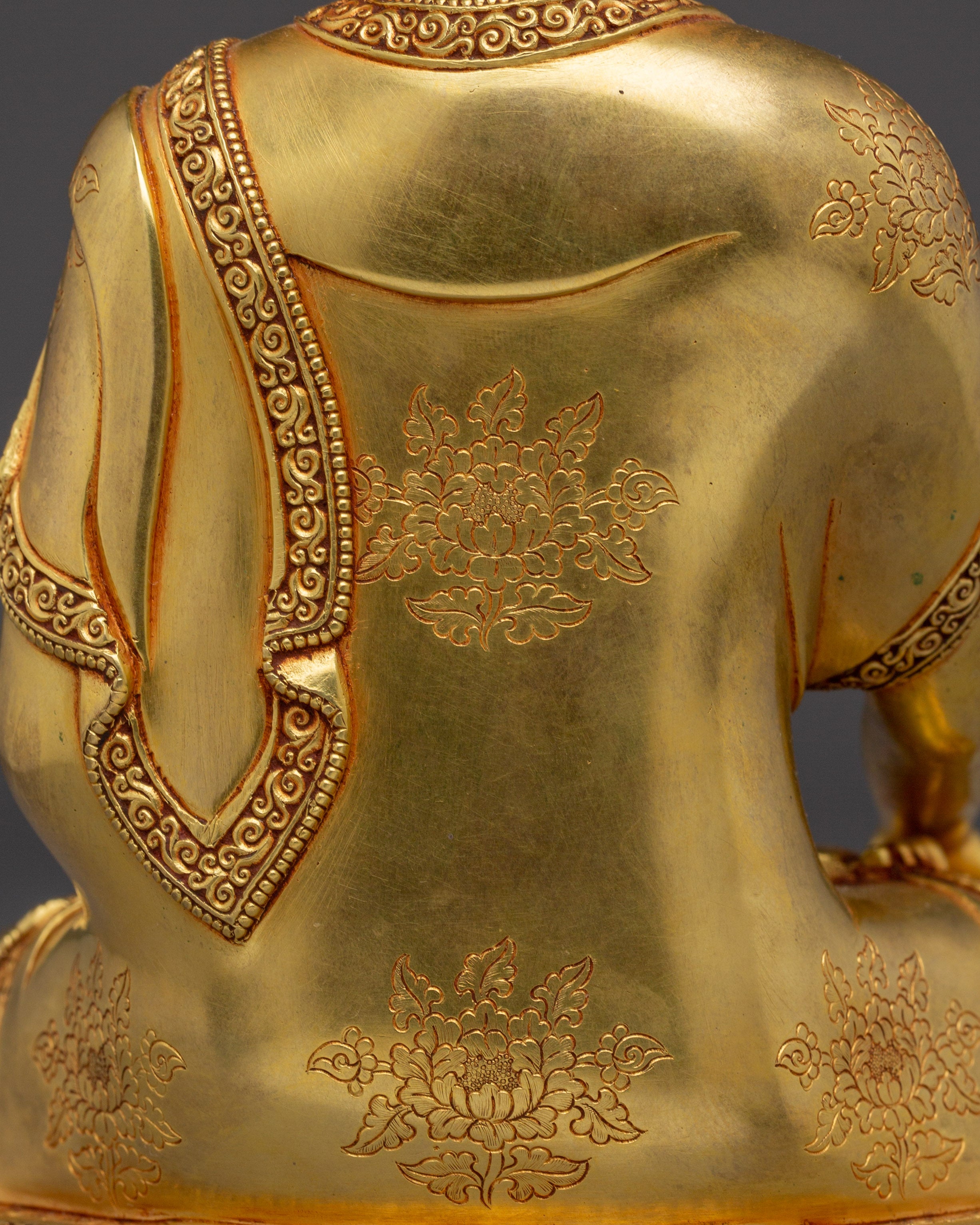 Serene Tibetan Shakyamuni Buddha Art | Enlightenment Symbol Gautama Buddha