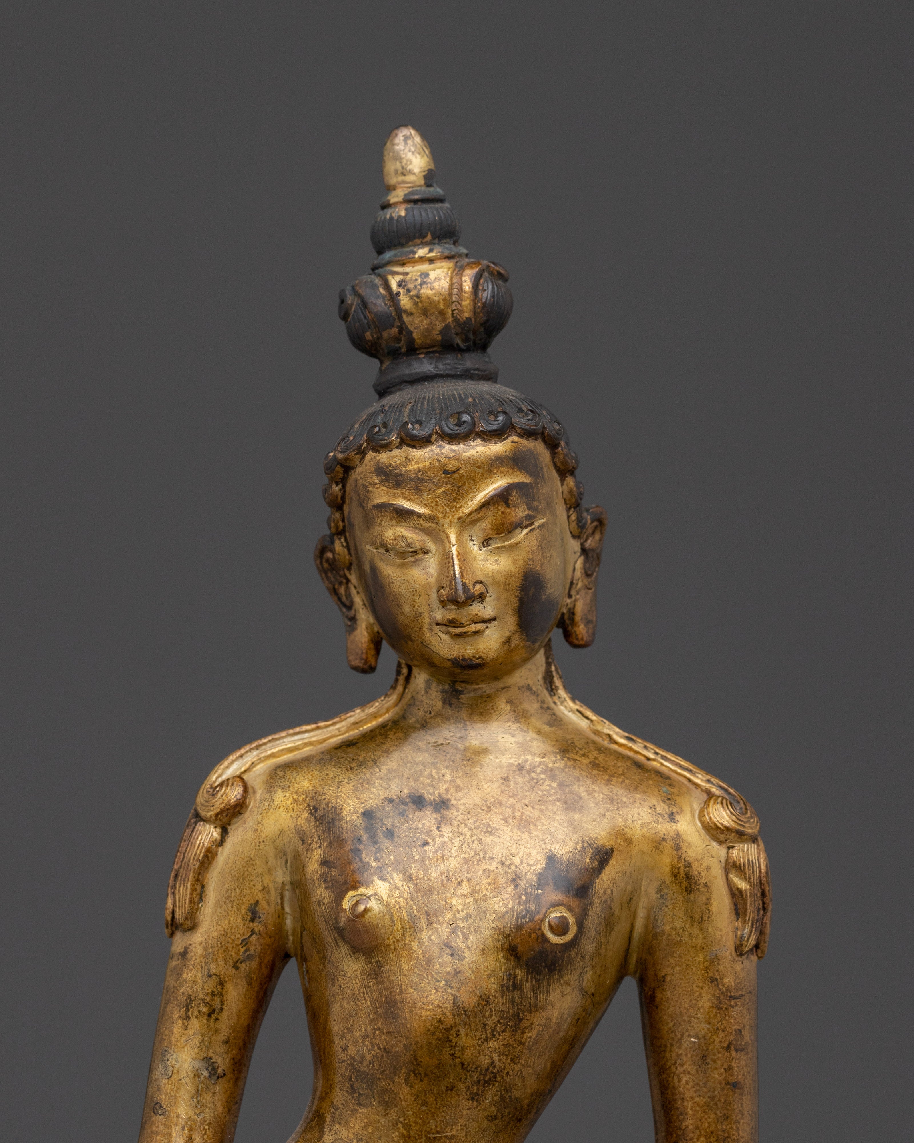 Tibetan Buddhist Icon Lokeshwor | Meditation Altar Decor