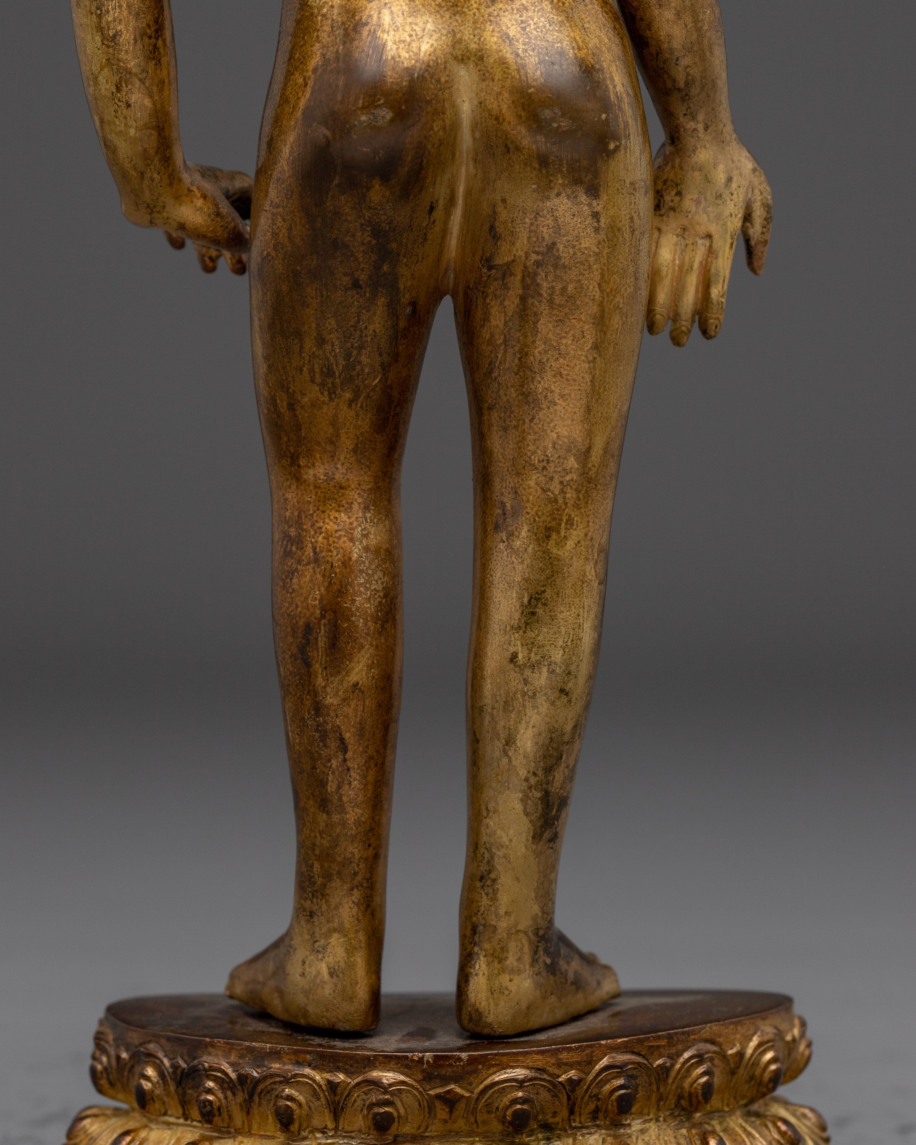 Tibetan Buddhist Icon Lokeshwor | Meditation Altar Decor