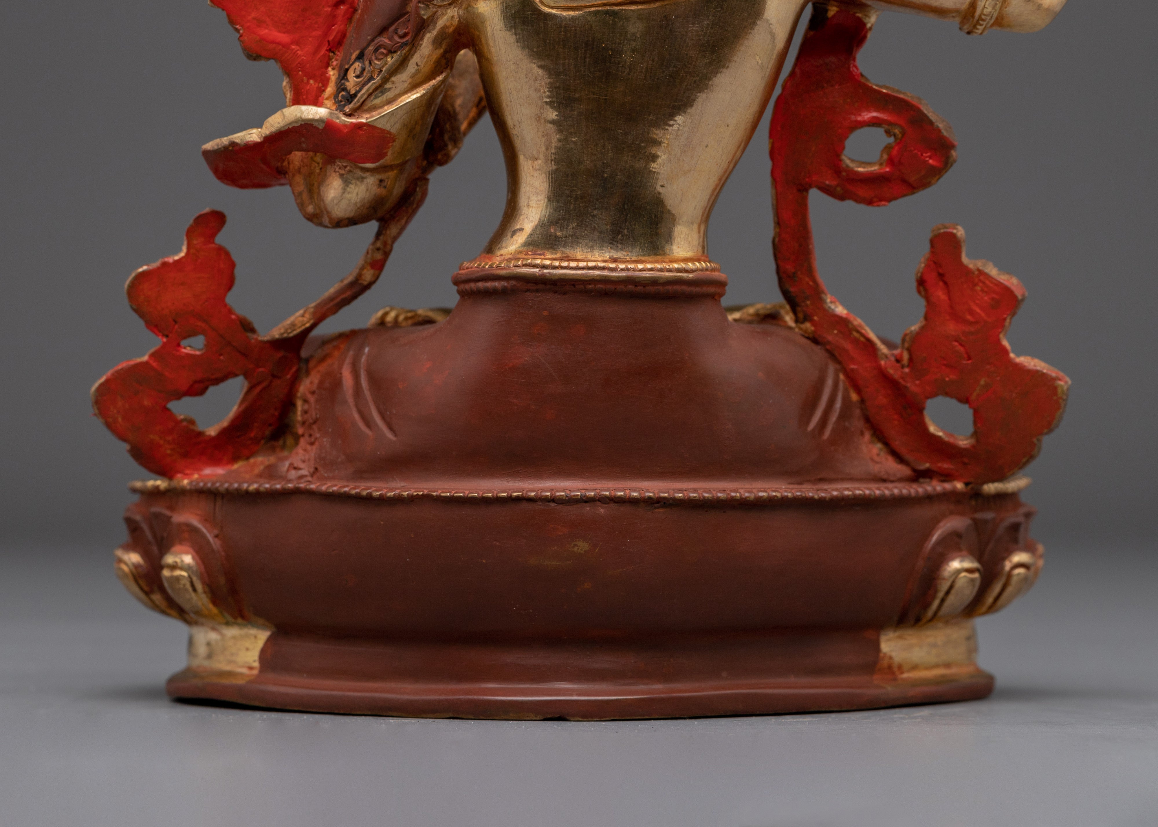 Buddhist Wisdom Icon Manjushri | Handcrafted Nepali Art