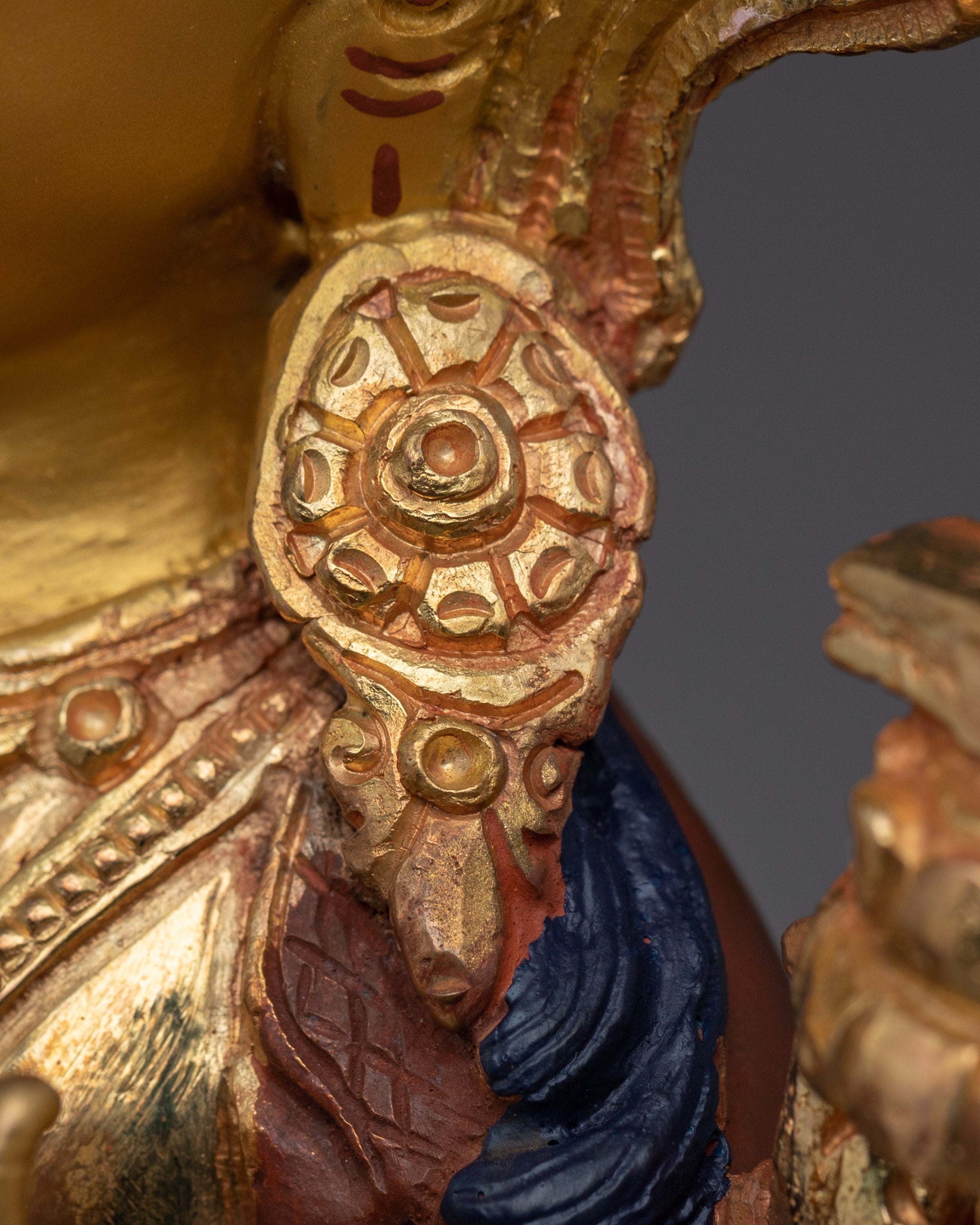 Buddhist Wisdom Icon Manjushri | Handcrafted Nepali Art