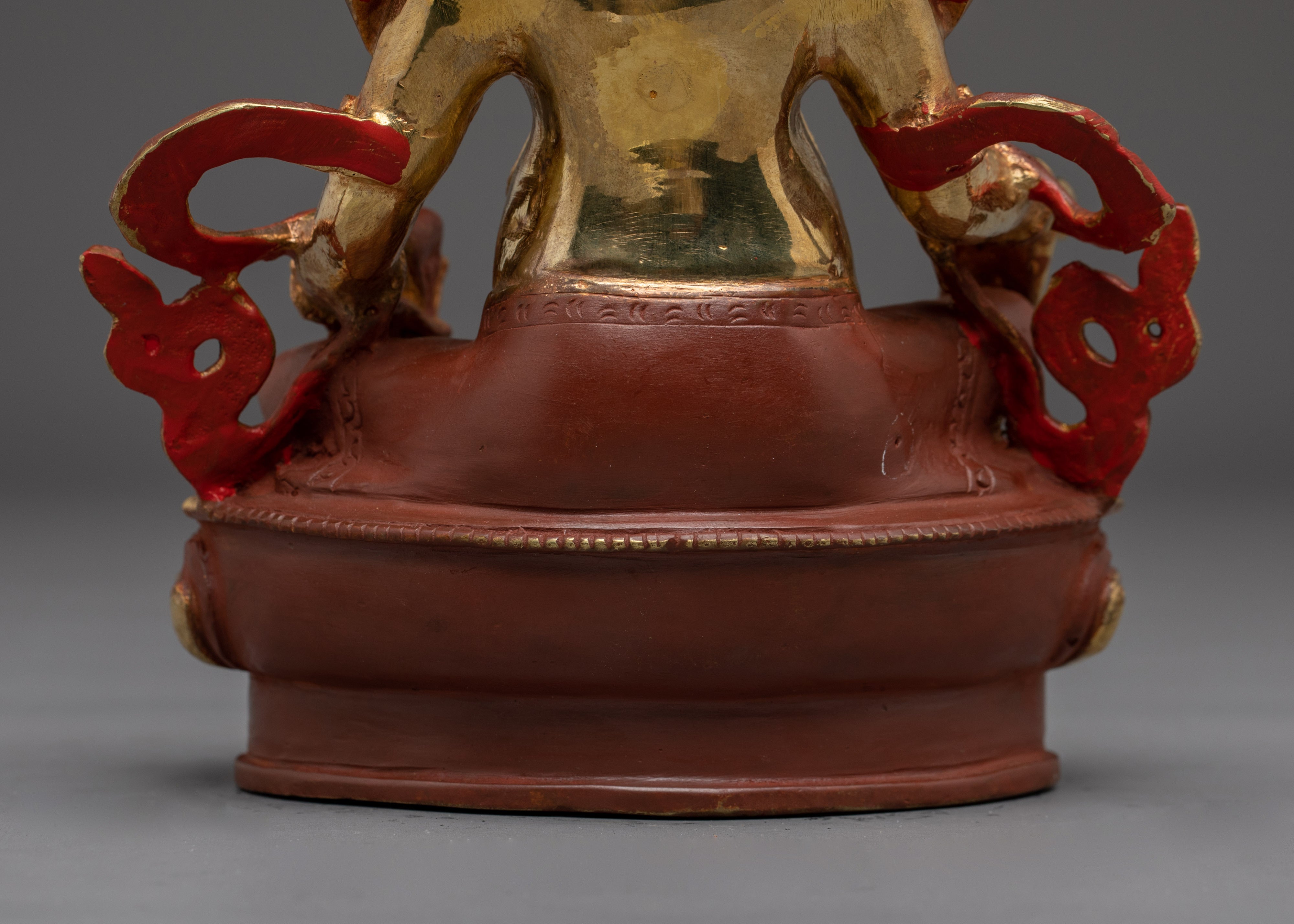 Tibetan Ritual Statue of Dzambhala | Prosperity Altar Deity