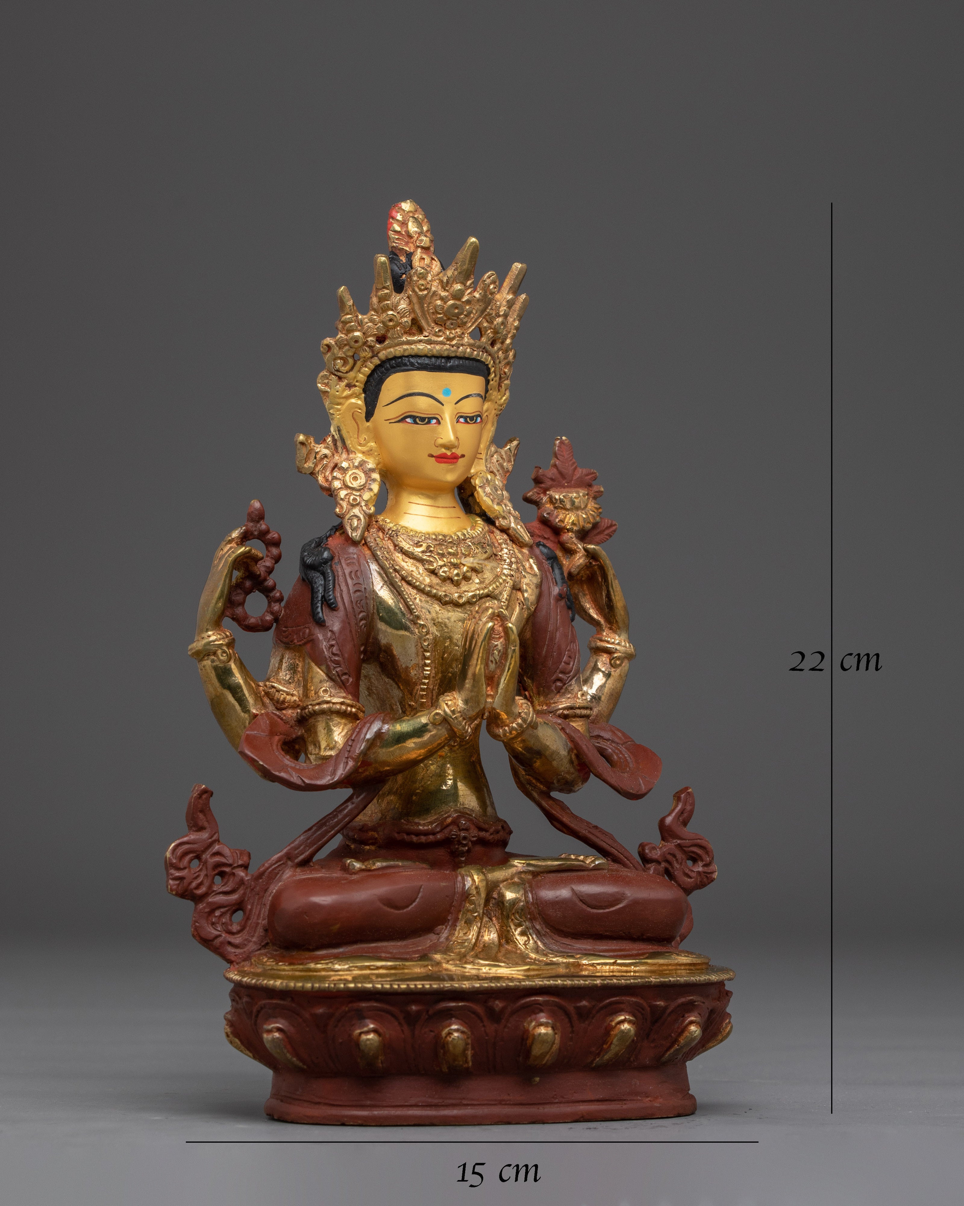 handmade-sculpture-of-chenrezig