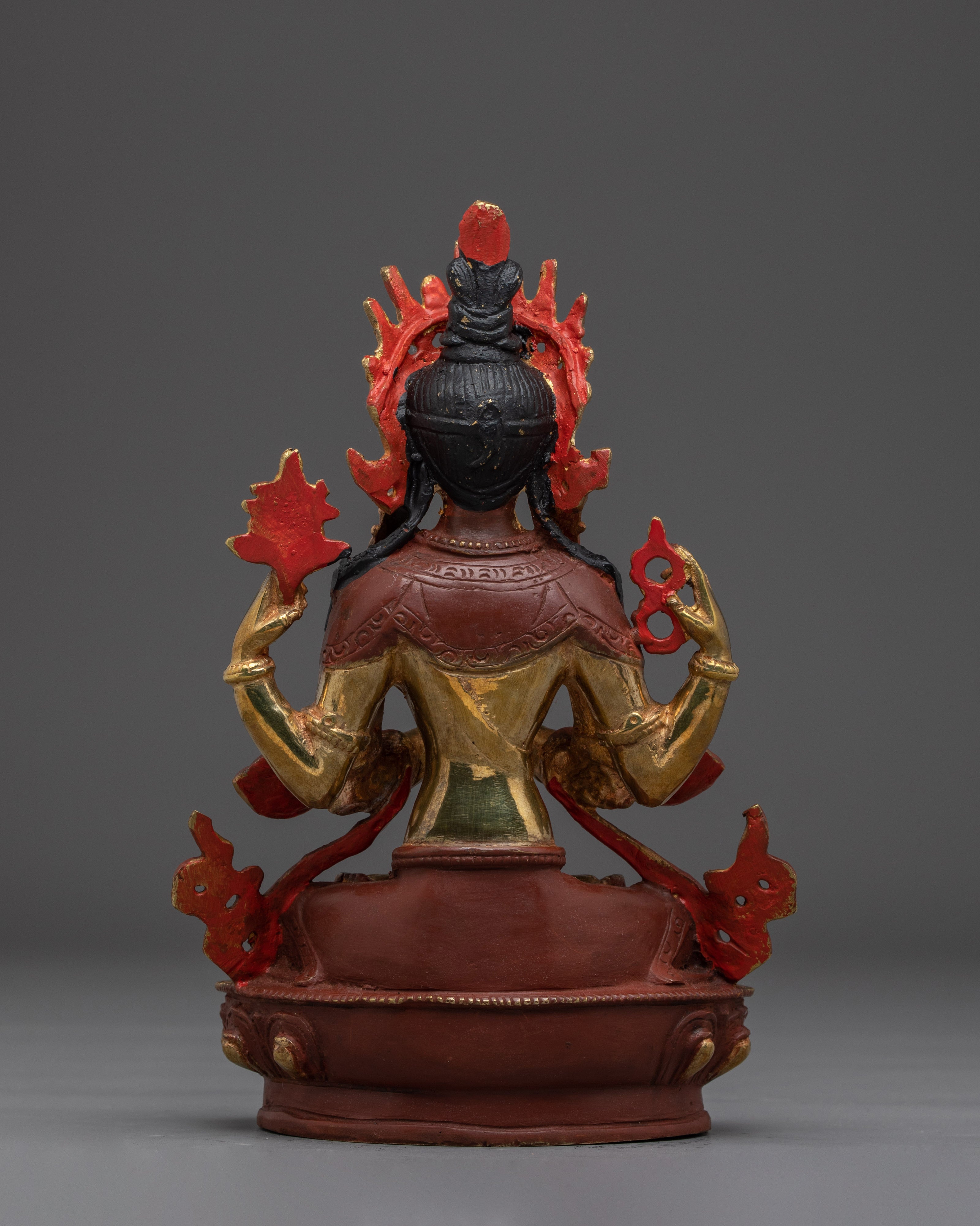 Handmade Sculpture of Chenrezig | Also Known as Avalokiteshvara