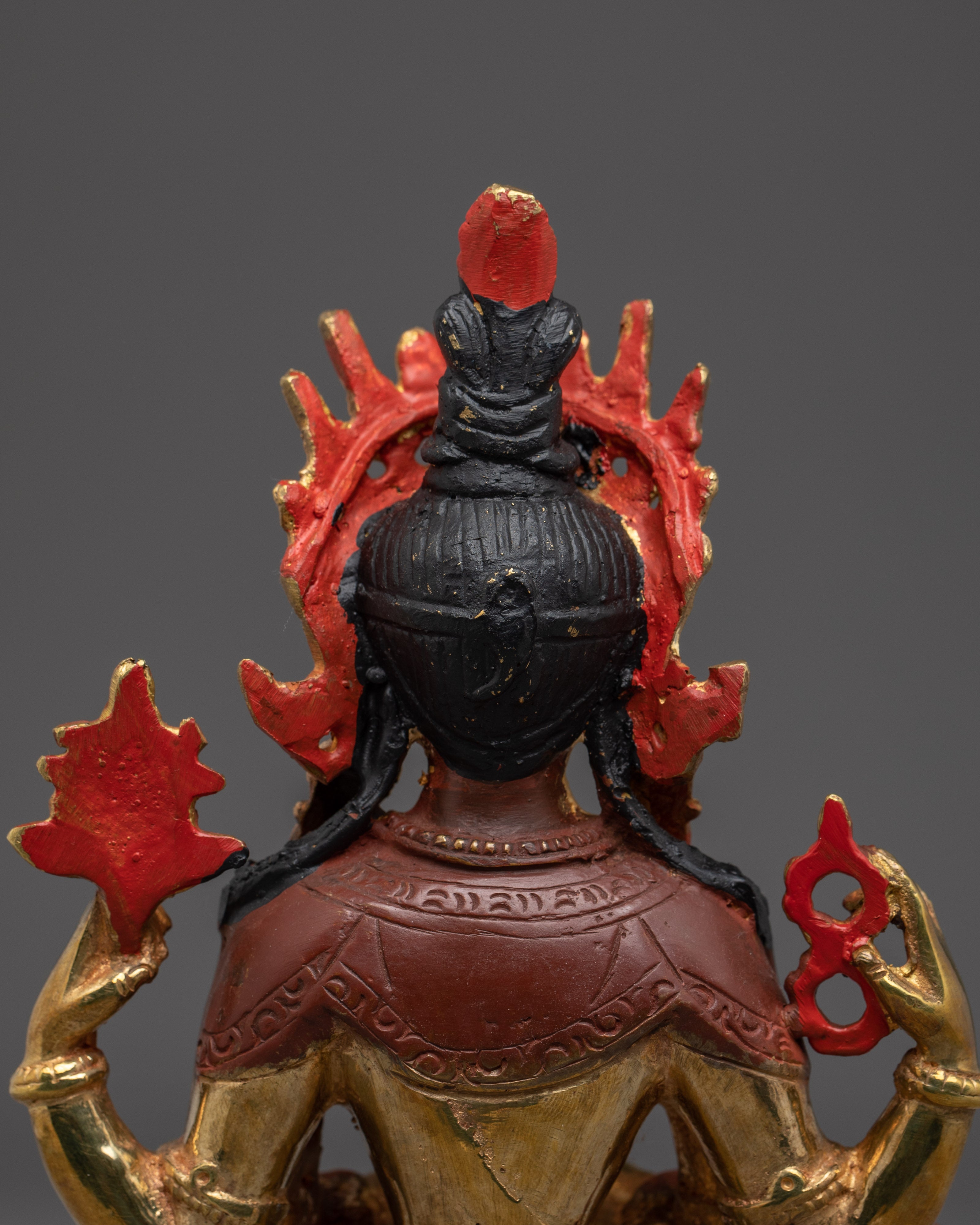 Handmade Sculpture of Chenrezig | Also Known as Avalokiteshvara
