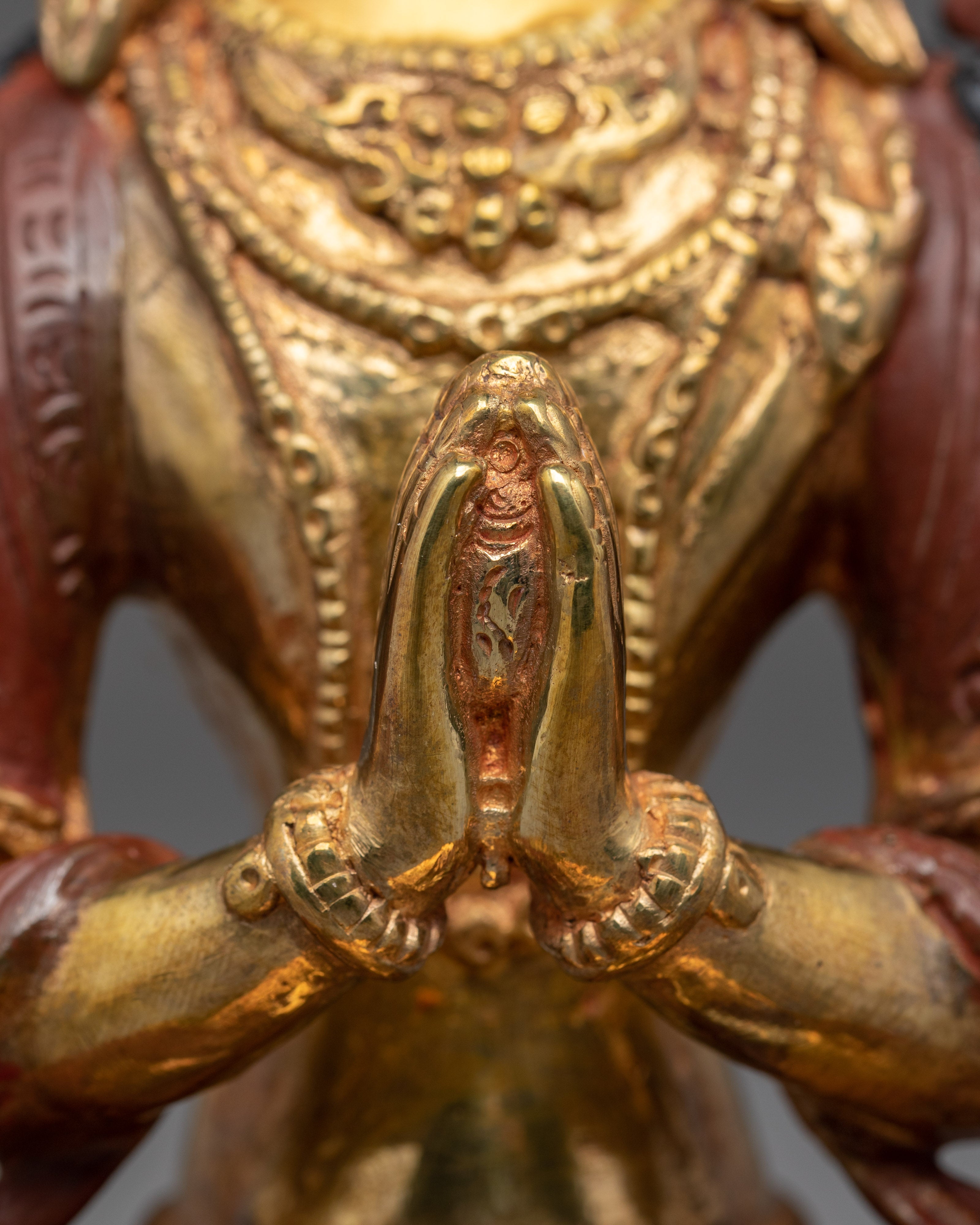 Handmade Sculpture of Chenrezig | Also Known as Avalokiteshvara