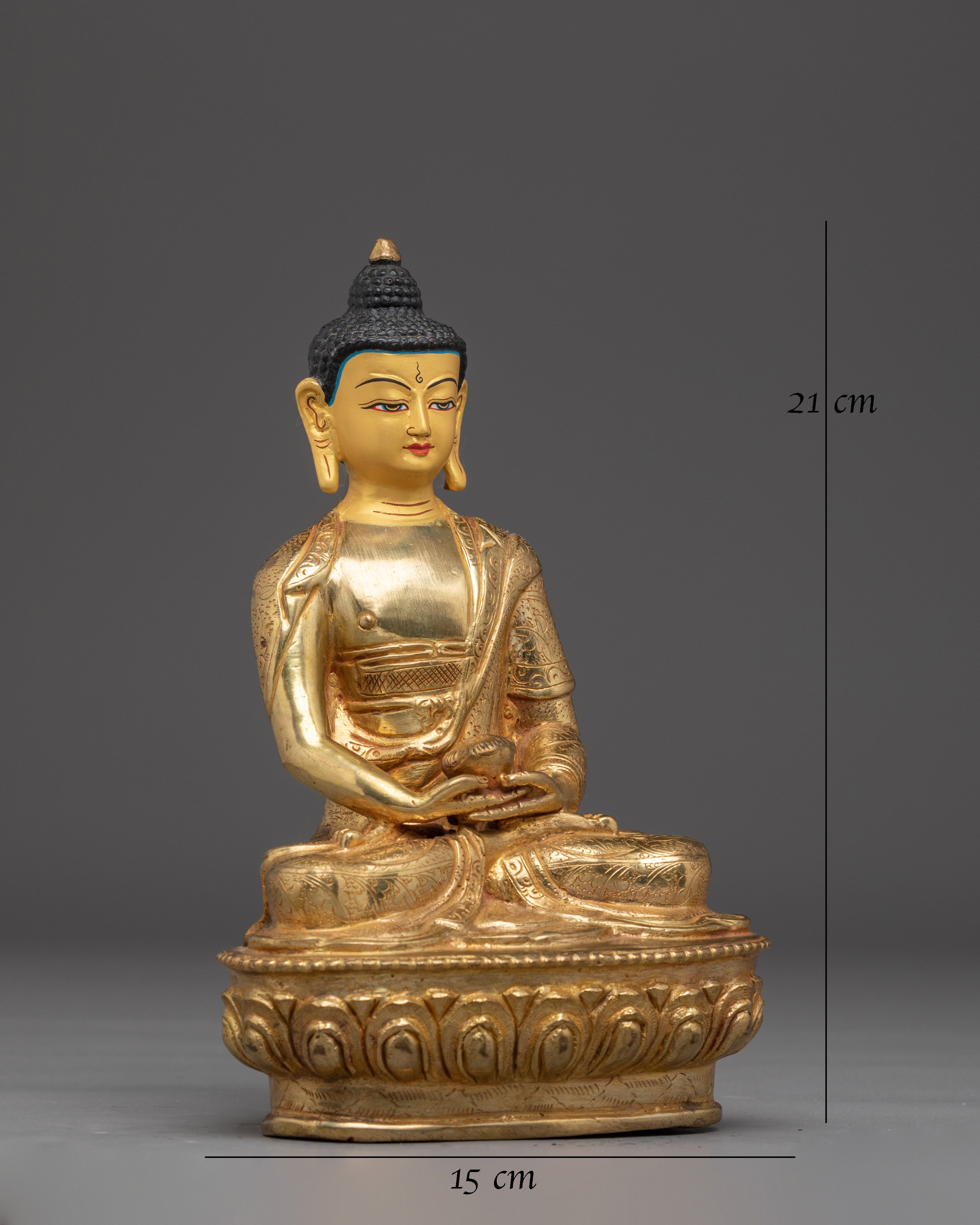 Radiant Statue of Amitabha Buddha